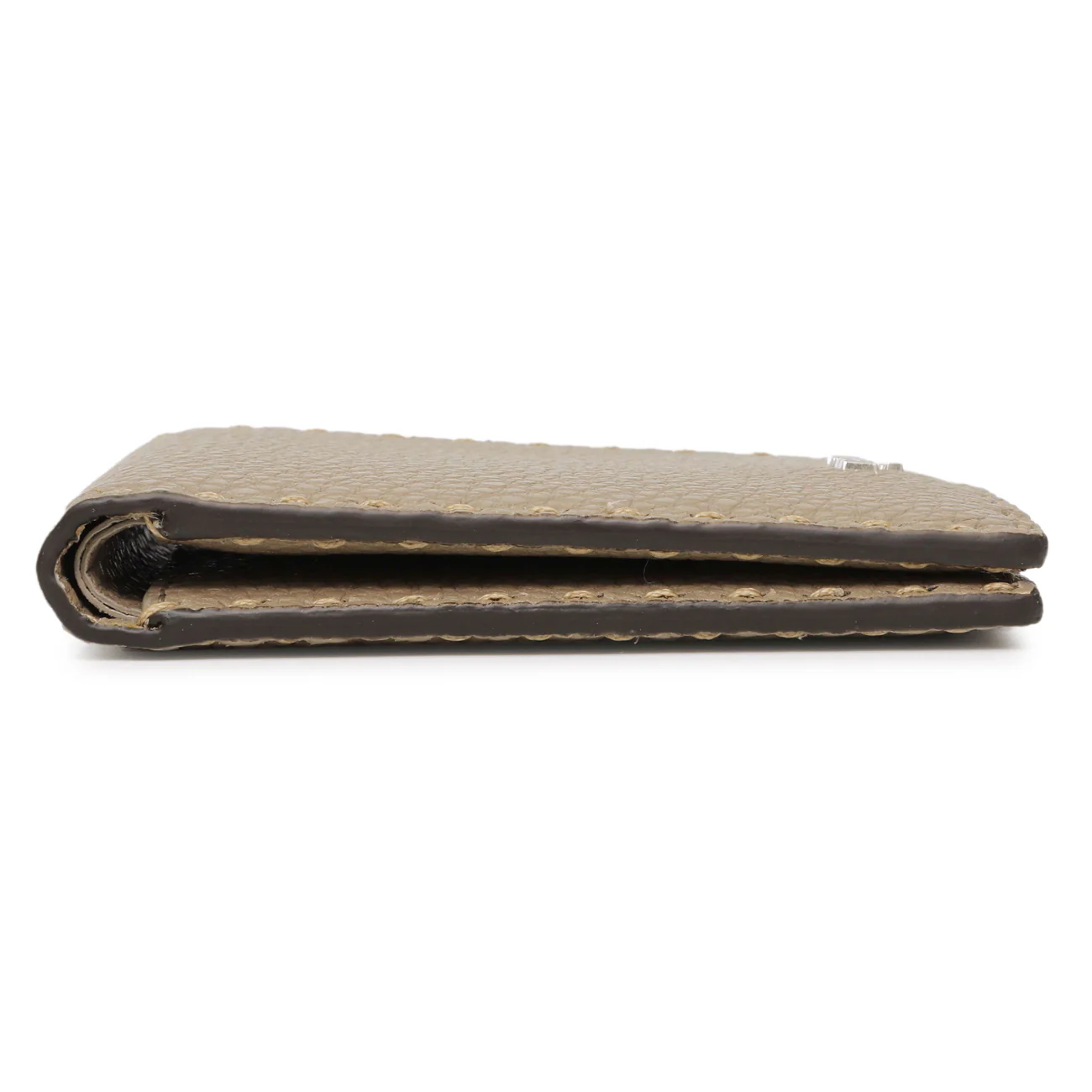 Fendi Taupe Selleria Bifold Wallet - Image 3
