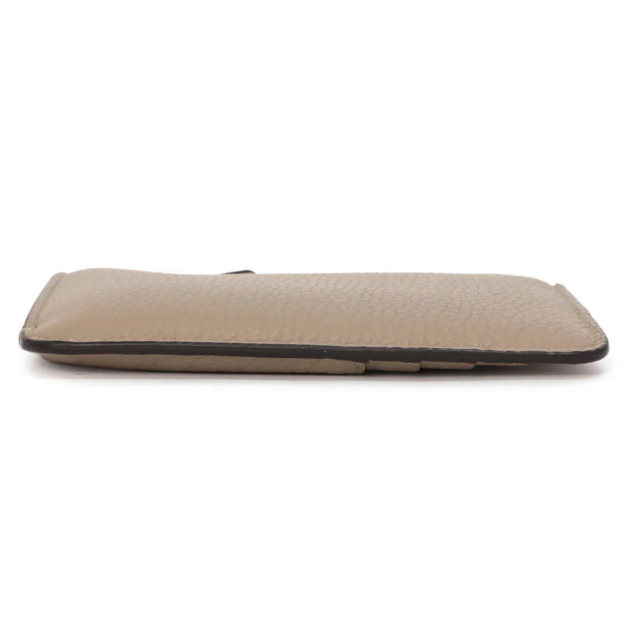 Fendi Tortora Cuoio Romano Vitello Grace Key Case Pouch - Image 3