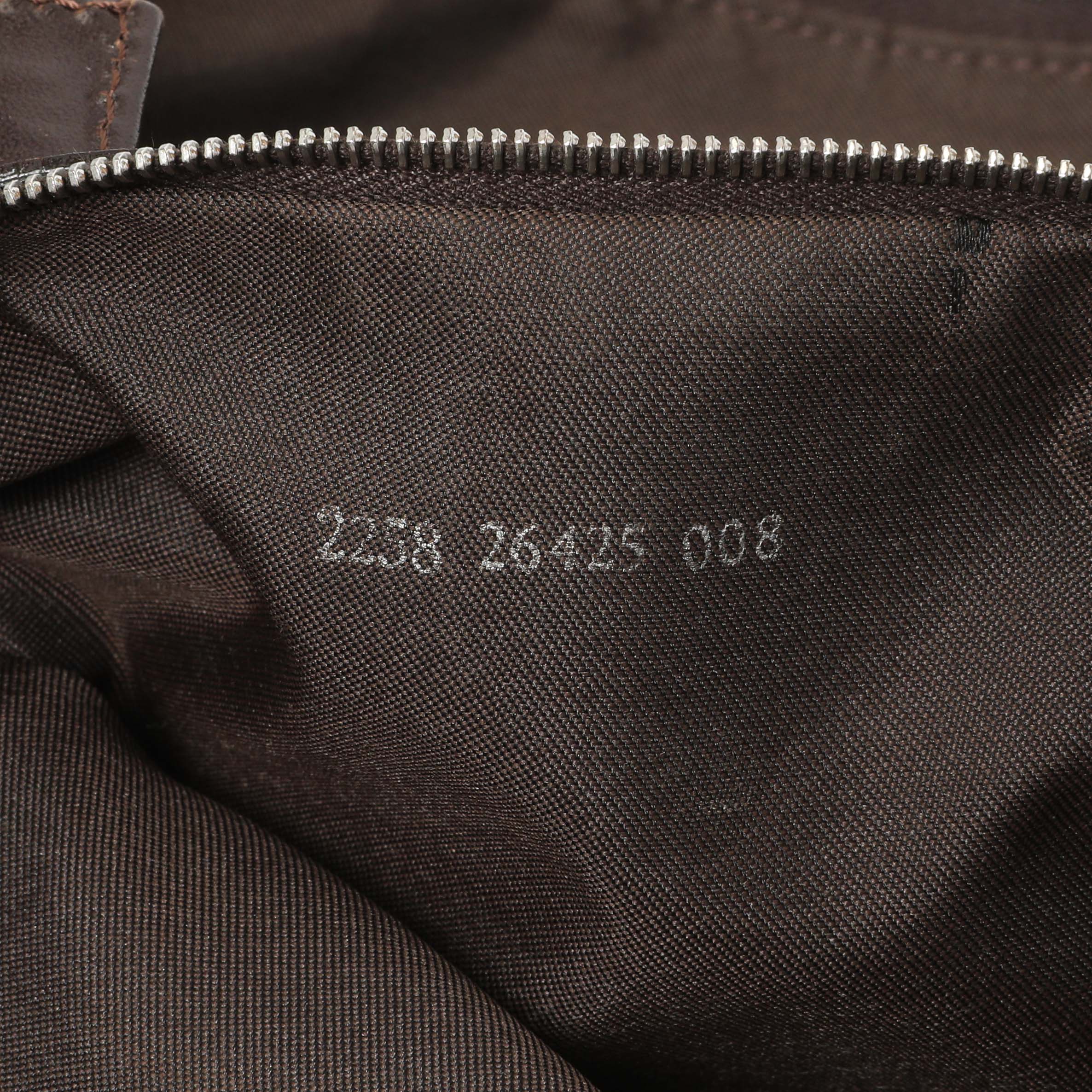 Fendi Zucca Mama Baguette Zip Shoulder Bag - Image 10