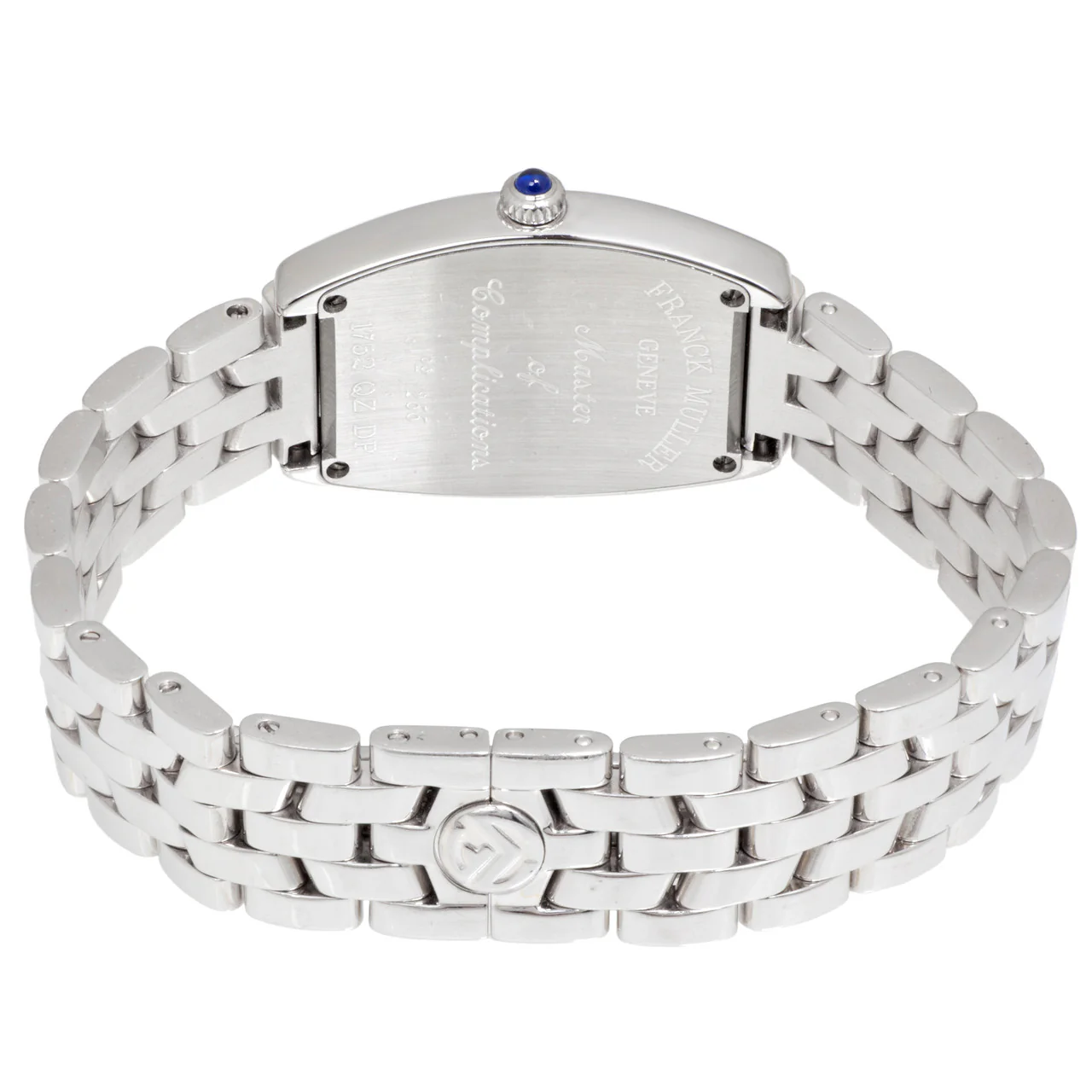 Franck Muller Stainless Steel Cintree Curvex Diamond Watch 1752 QZ DP ACB ACE - Image 4
