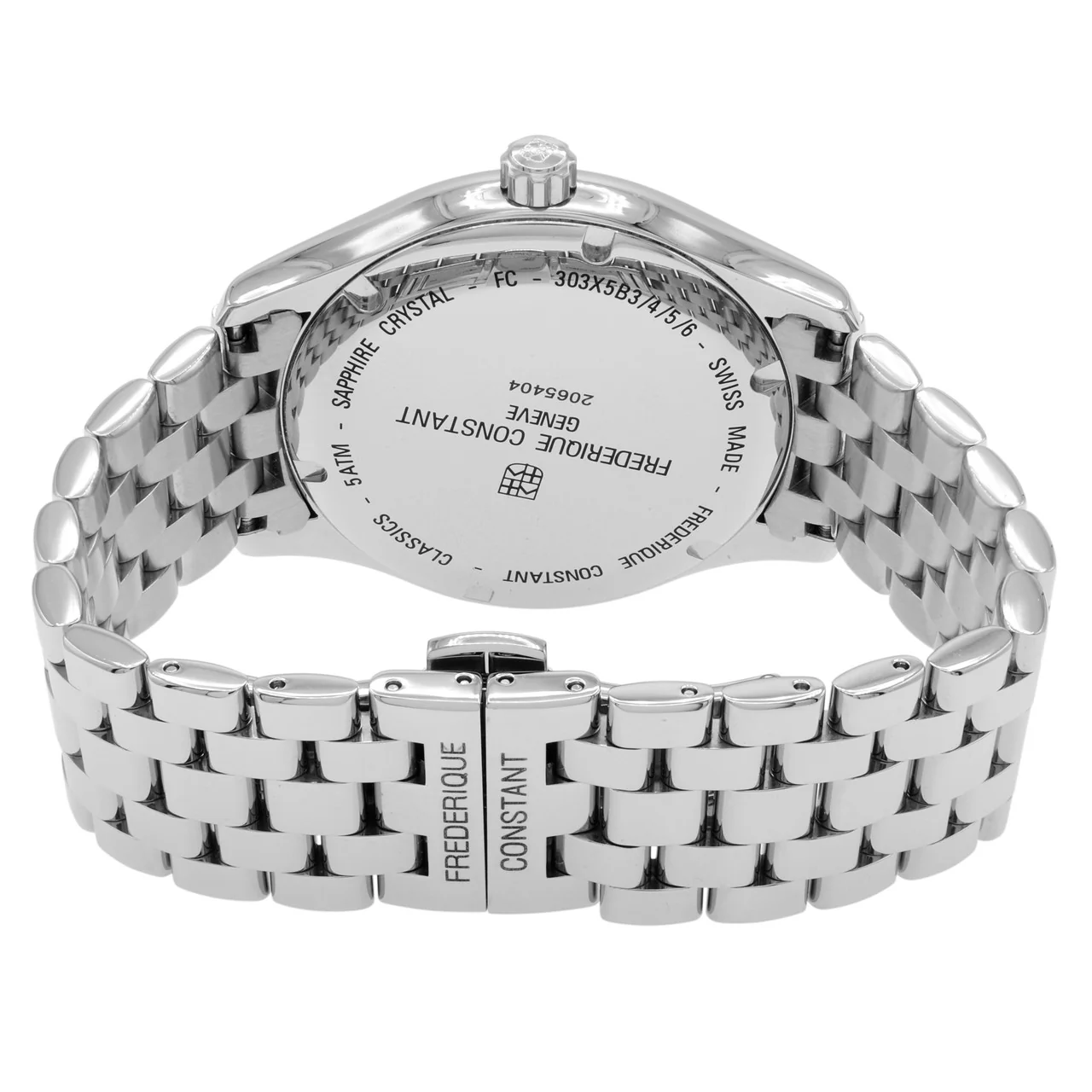Frederique Constant Stainless Steel Classics Index FC-303NB5B6 - Image 2