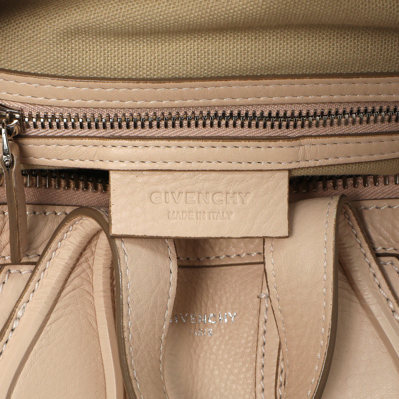 Givenchy Beige Calfskin Small Nightingale - Image 9