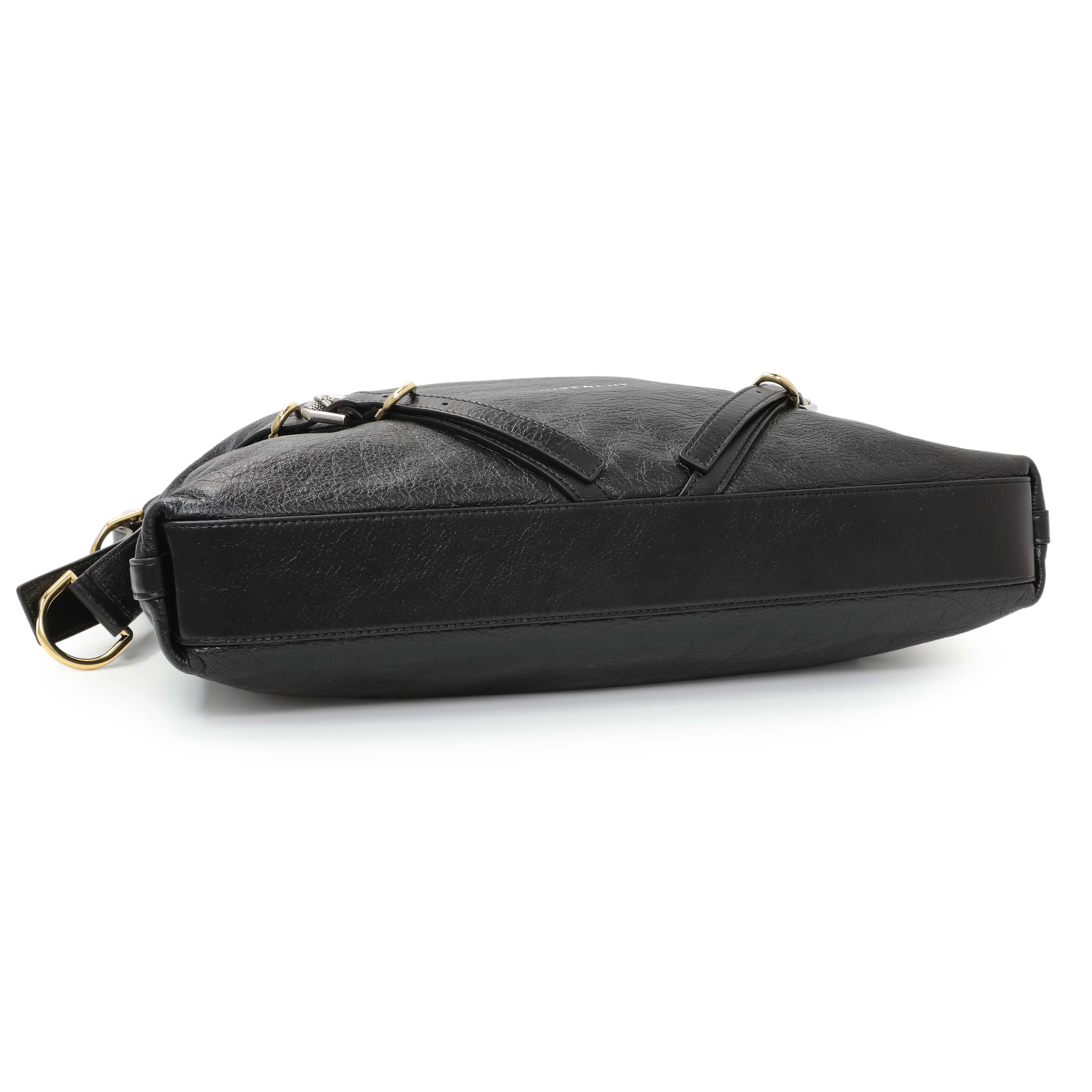 Givenchy Black Buffalo Medium Voyou Bag - Image 3