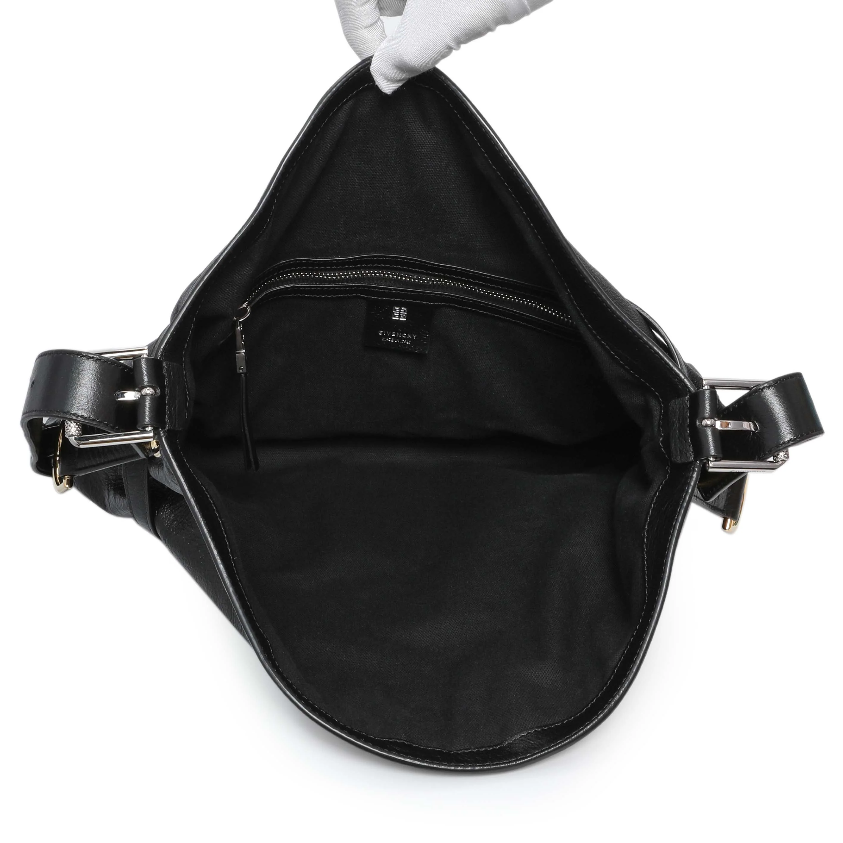 Givenchy Black Buffalo Medium Voyou Bag - Image 4
