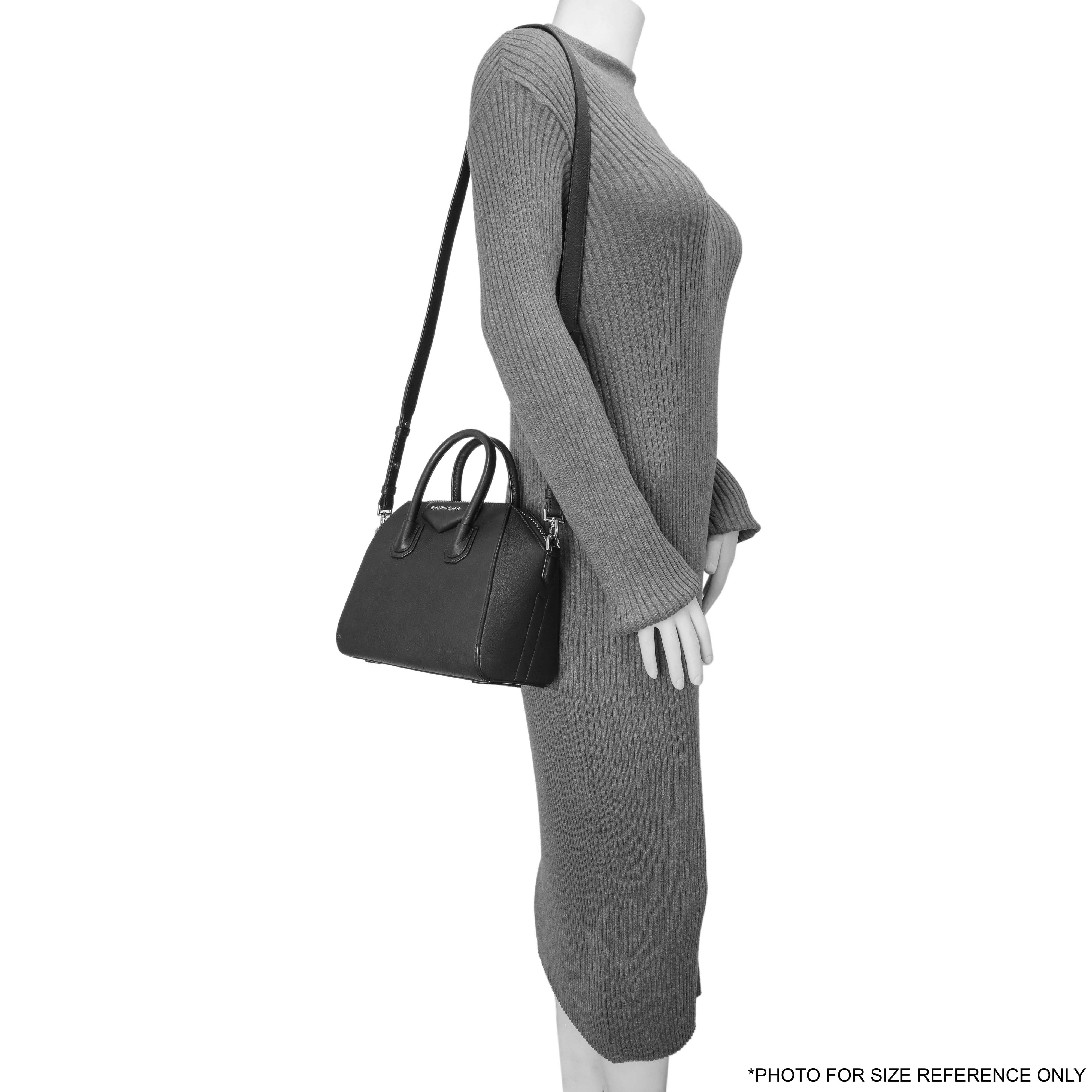 Givenchy Black Sugar Goatskin Mini Antigona - Image 13