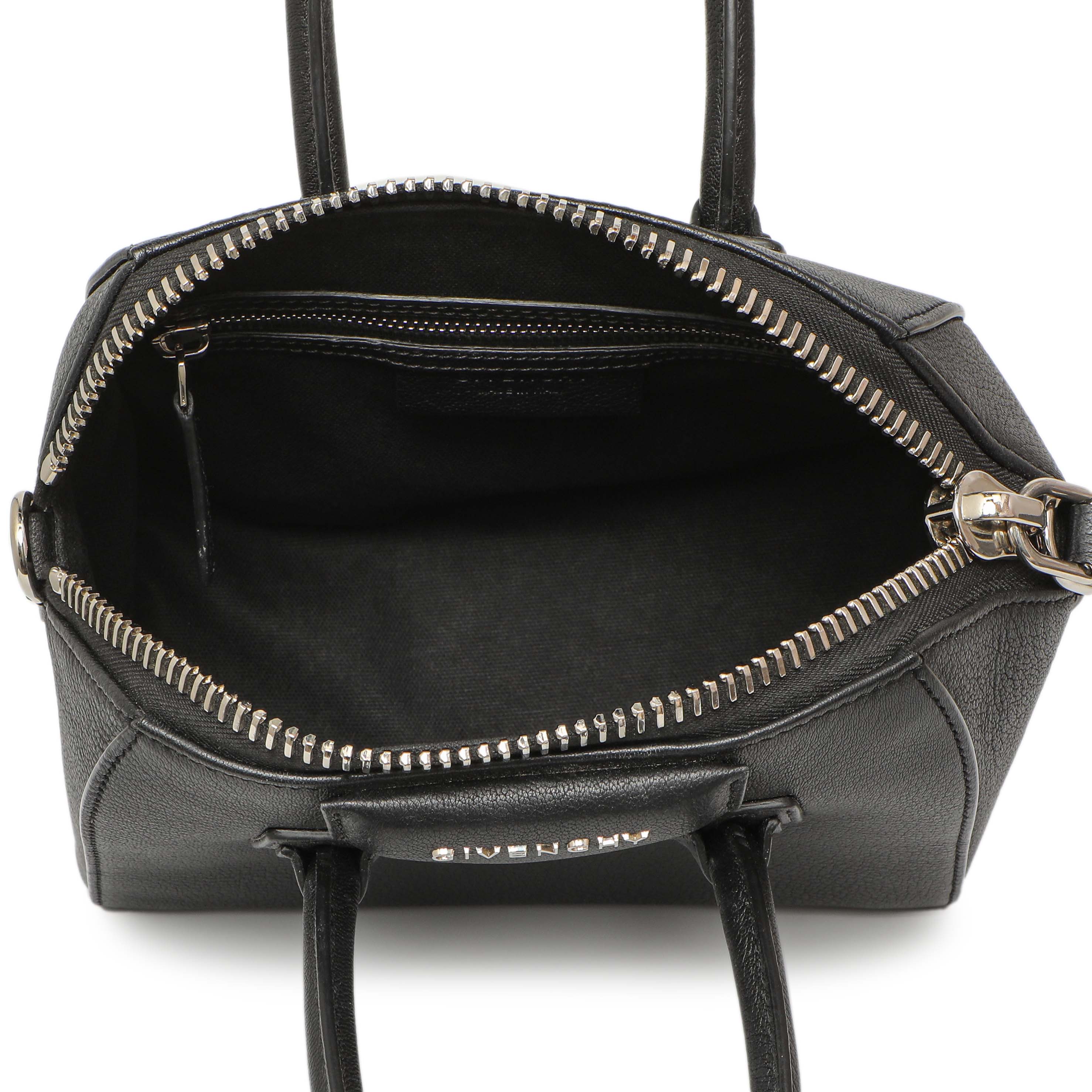 Givenchy Black Sugar Goatskin Mini Antigona - Image 8