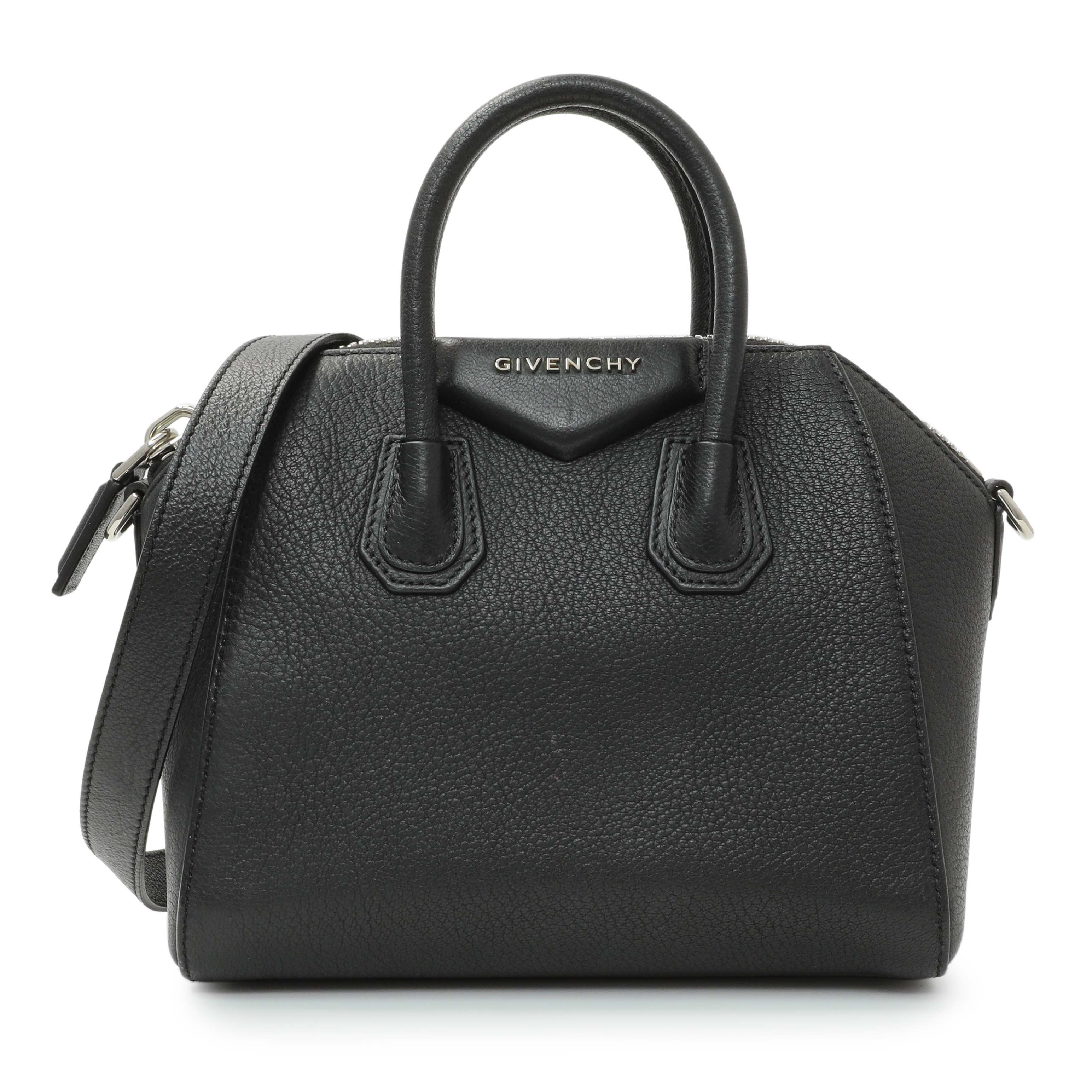 Givenchy Black Sugar Goatskin Mini Antigona