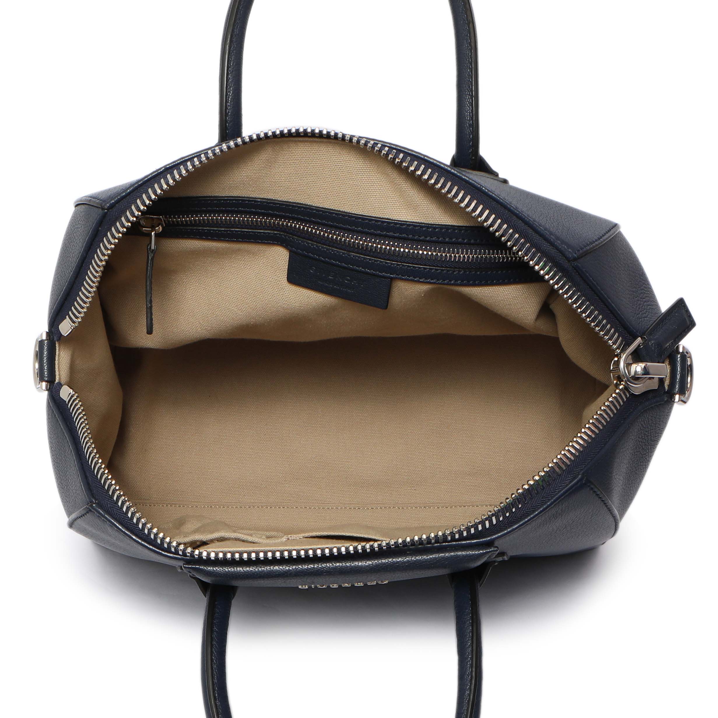 Givenchy Blue Sugar Goatskin Medium Antigona - Image 8
