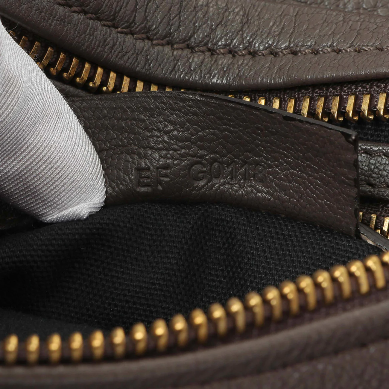 Givenchy Brown Sugar Goatskin Studded Midnight Stars Small Pandora - Image 8