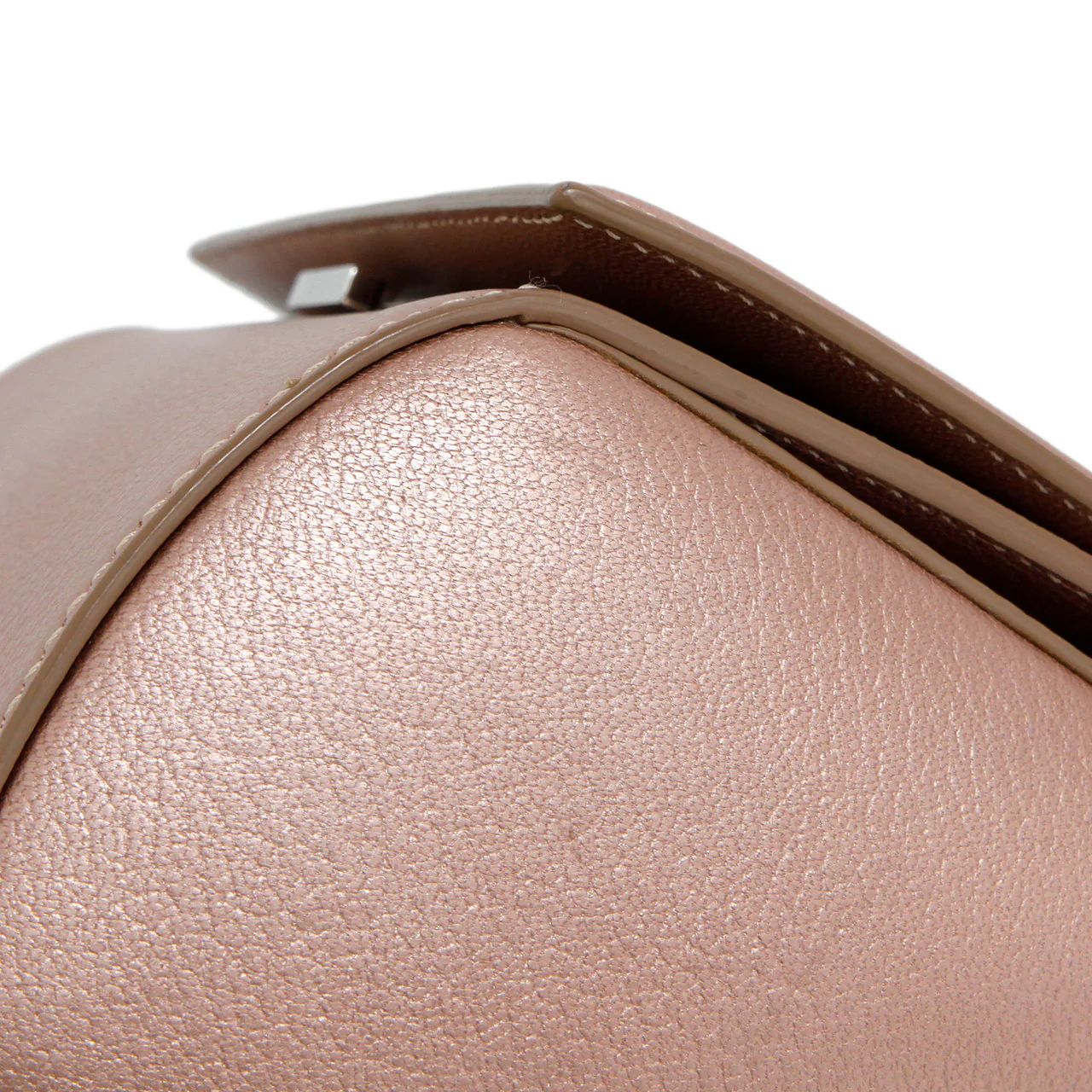 Givenchy Rose Gold Calfskin Mini Pandora Box Chain Crossbody - Image 13