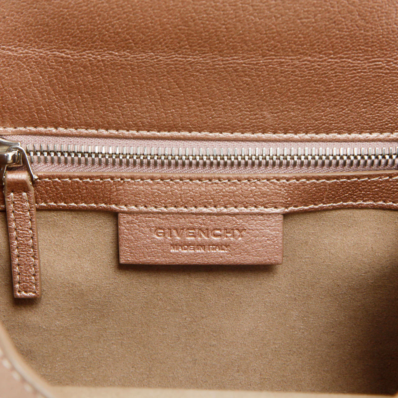 Givenchy Rose Gold Calfskin Mini Pandora Box Chain Crossbody - Image 16