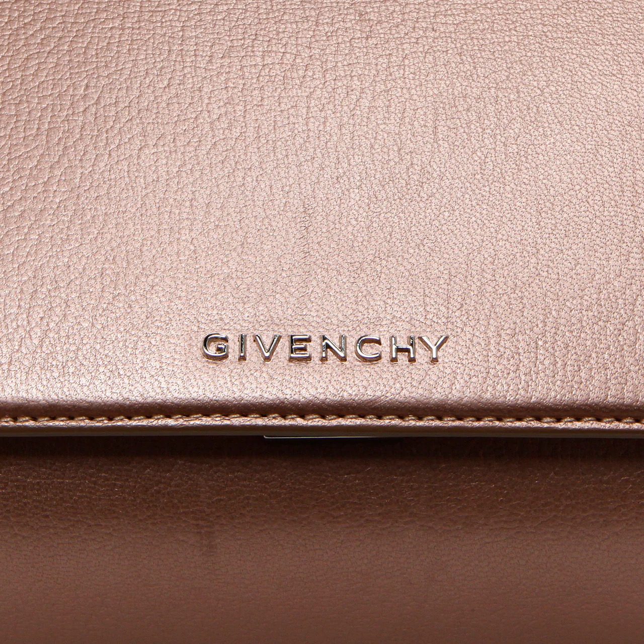 Givenchy Rose Gold Calfskin Mini Pandora Box Chain Crossbody - Image 17