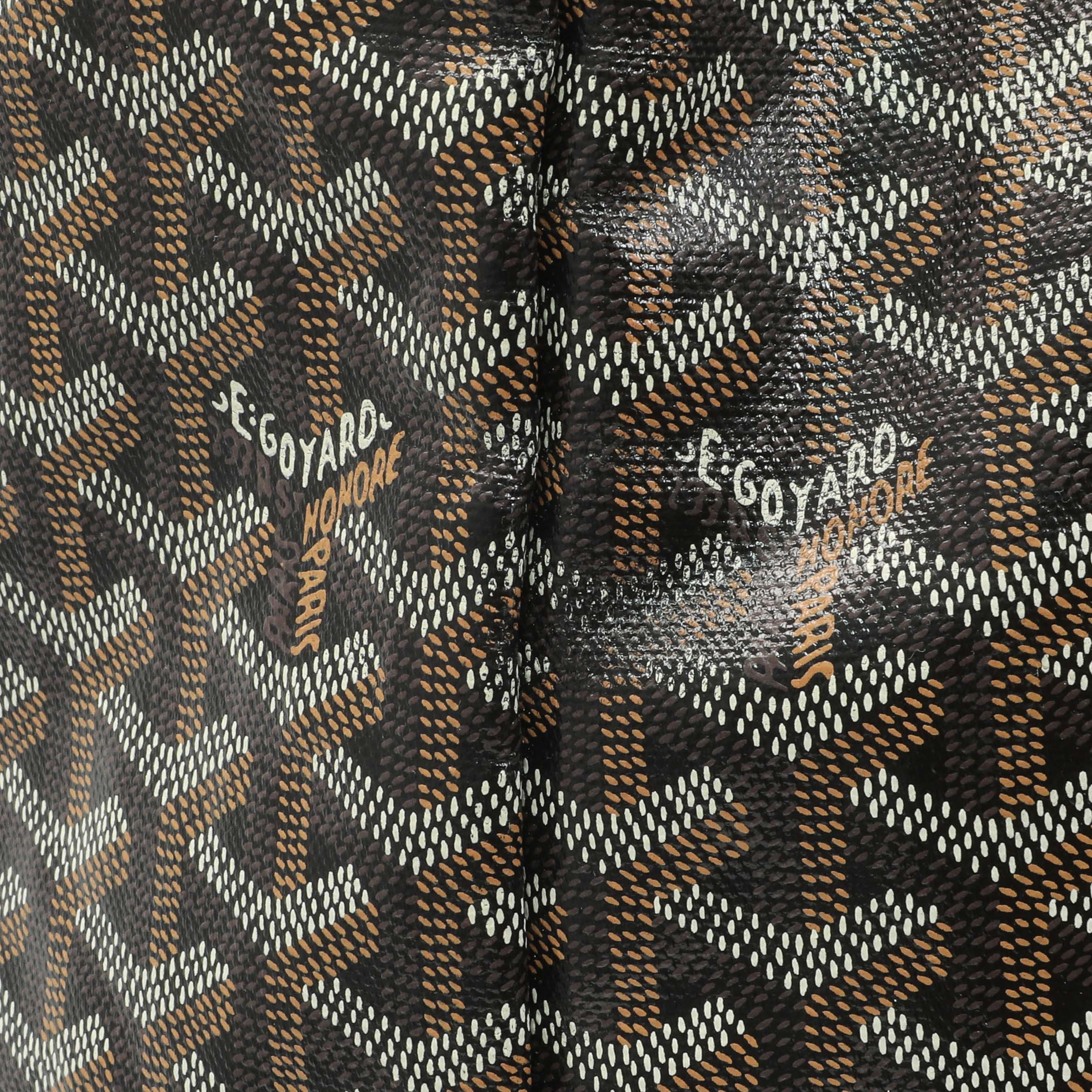 Goyard Black Gold Goyardine Saint Louis GM - Image 11