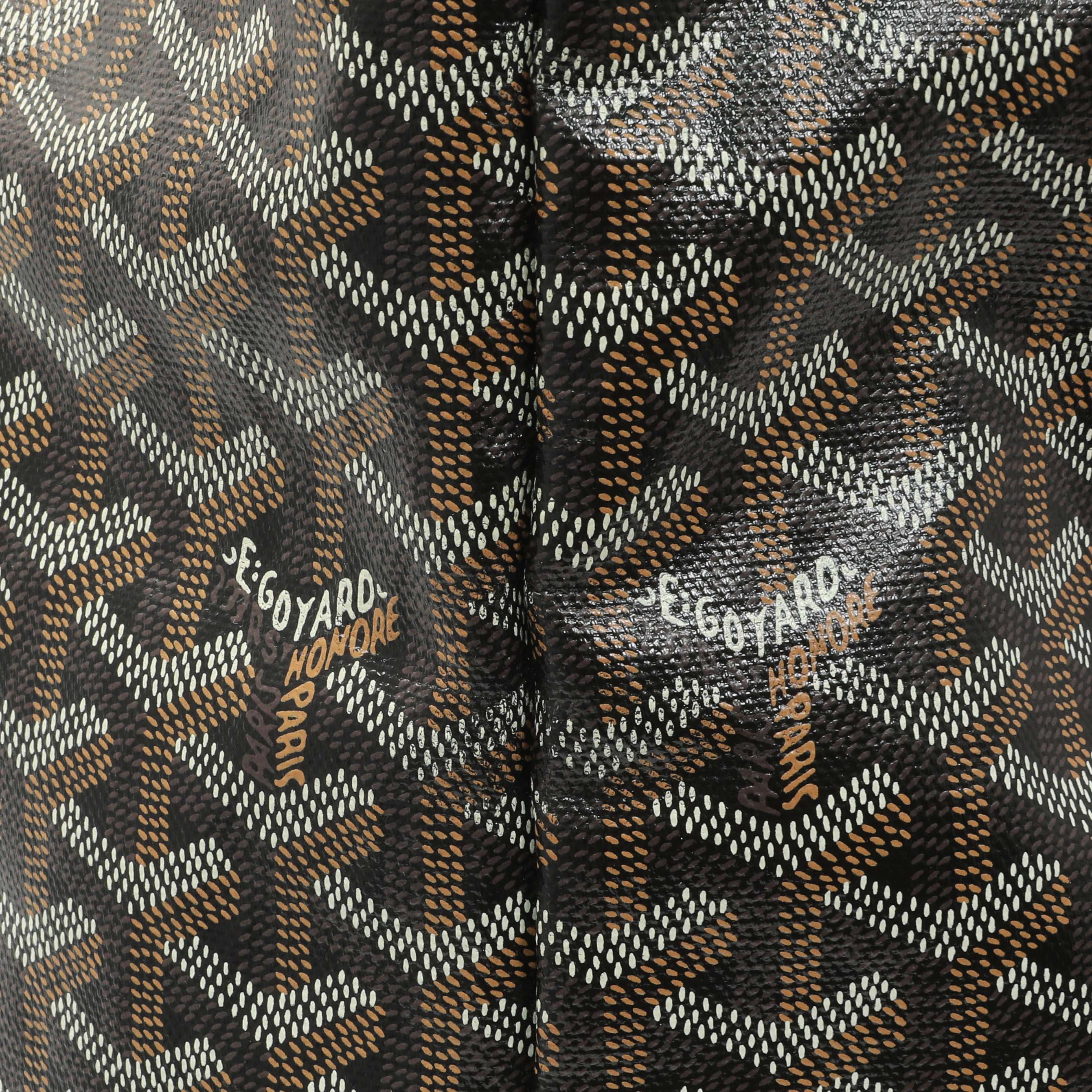 Goyard Black Gold Goyardine Saint Louis GM - Image 12