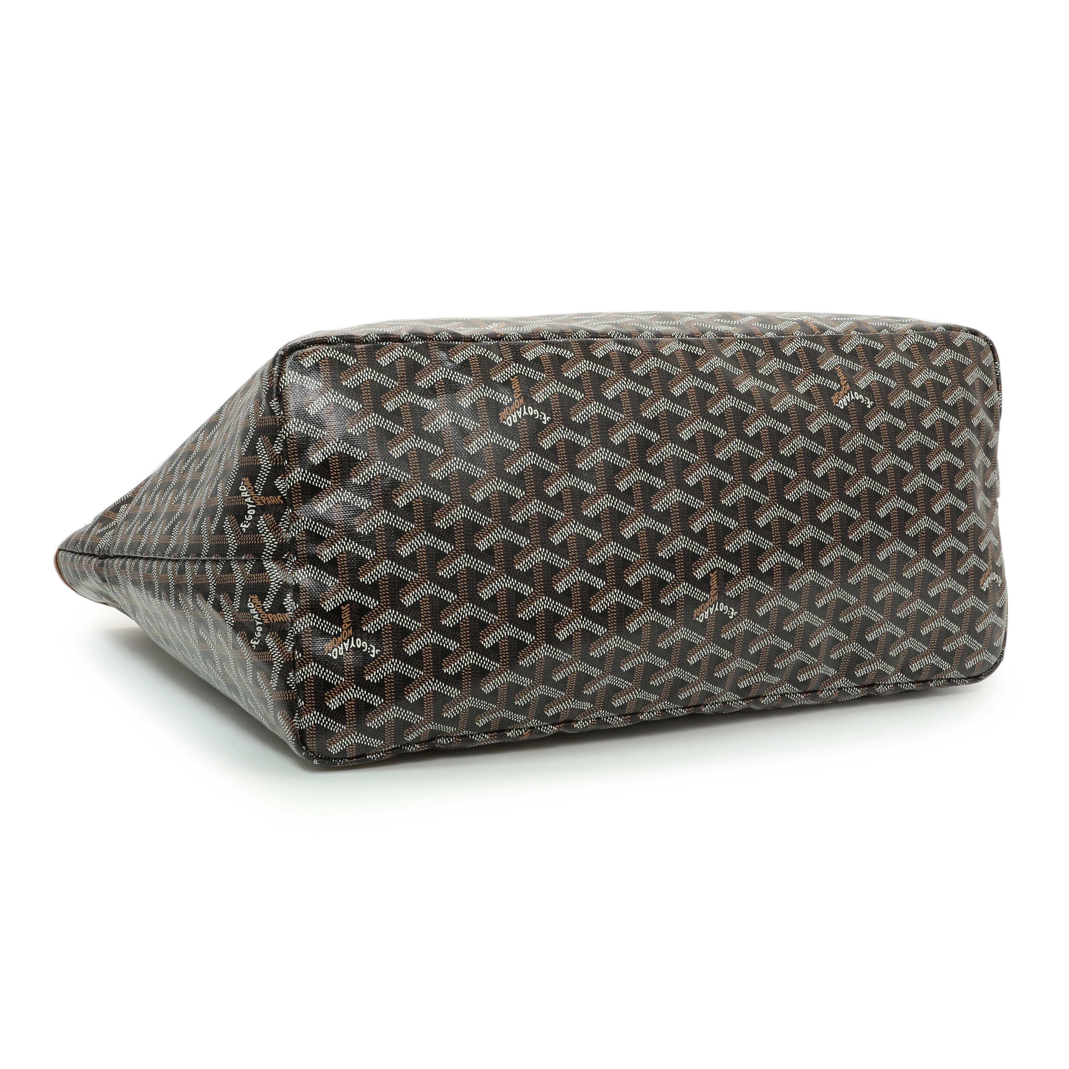Goyard Black Gold Goyardine Saint Louis GM - Image 3