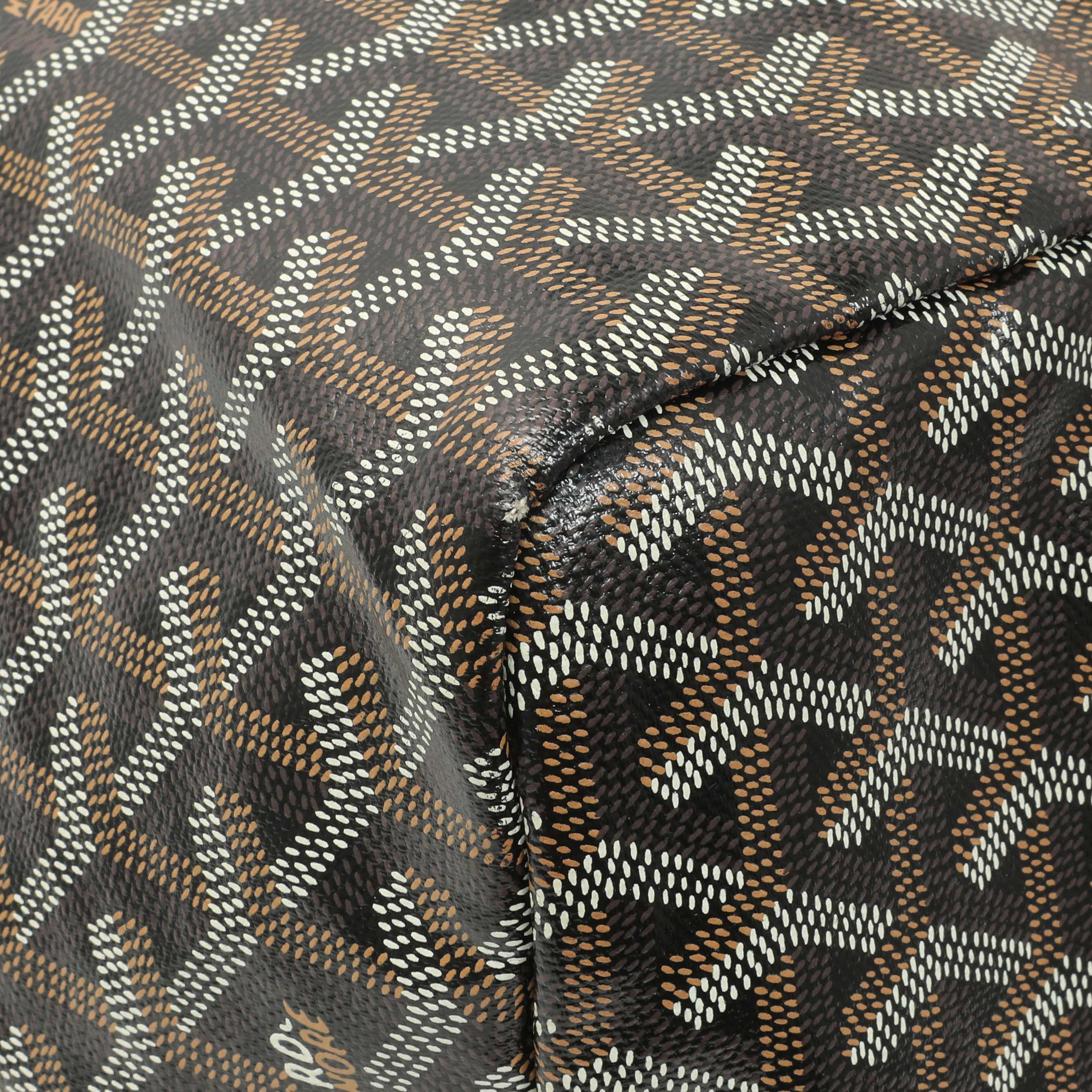 Goyard Black Gold Goyardine Saint Louis GM - Image 4