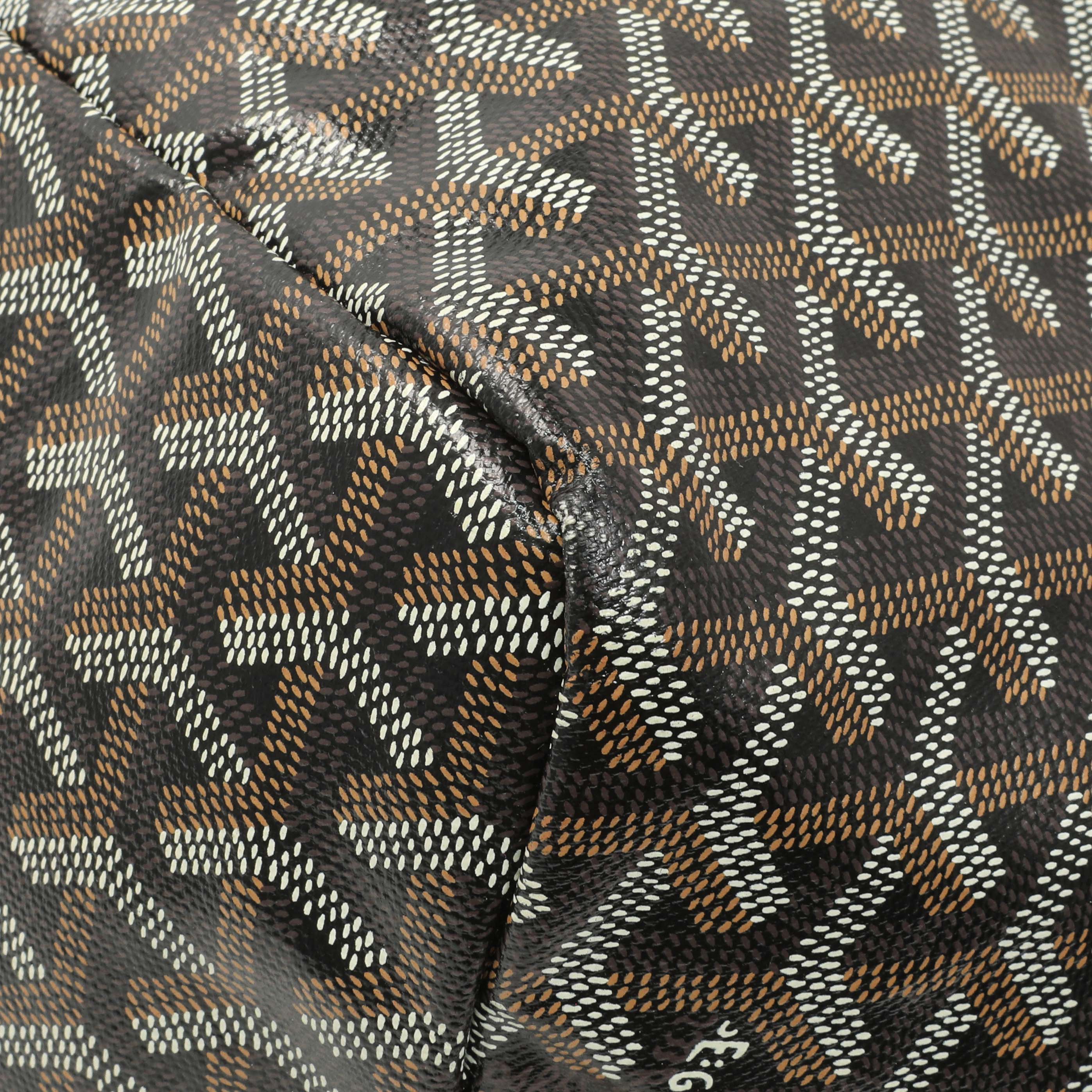 Goyard Black Gold Goyardine Saint Louis GM - Image 5