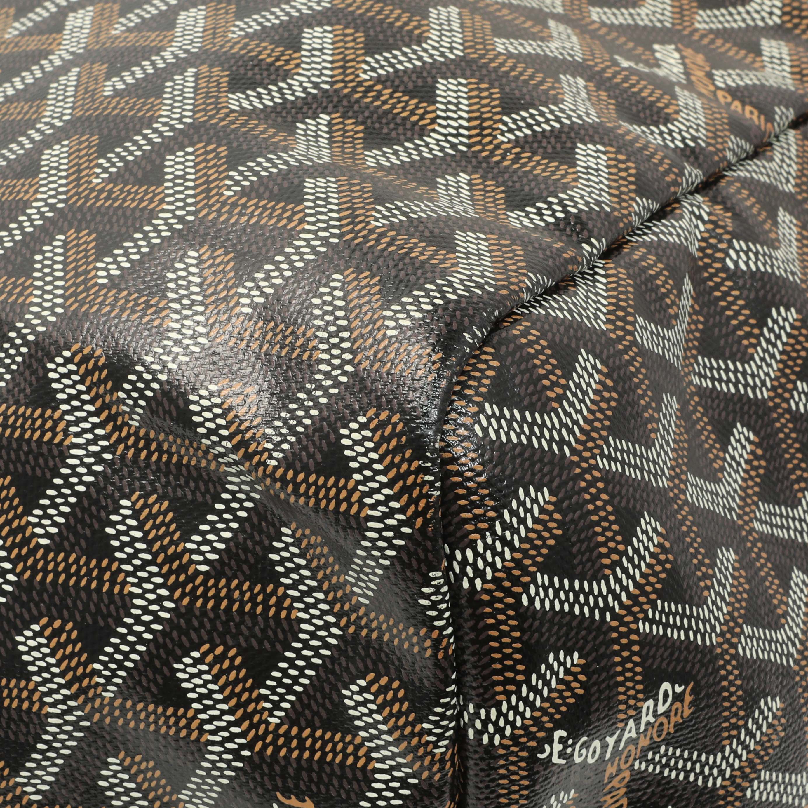 Goyard Black Gold Goyardine Saint Louis GM - Image 6