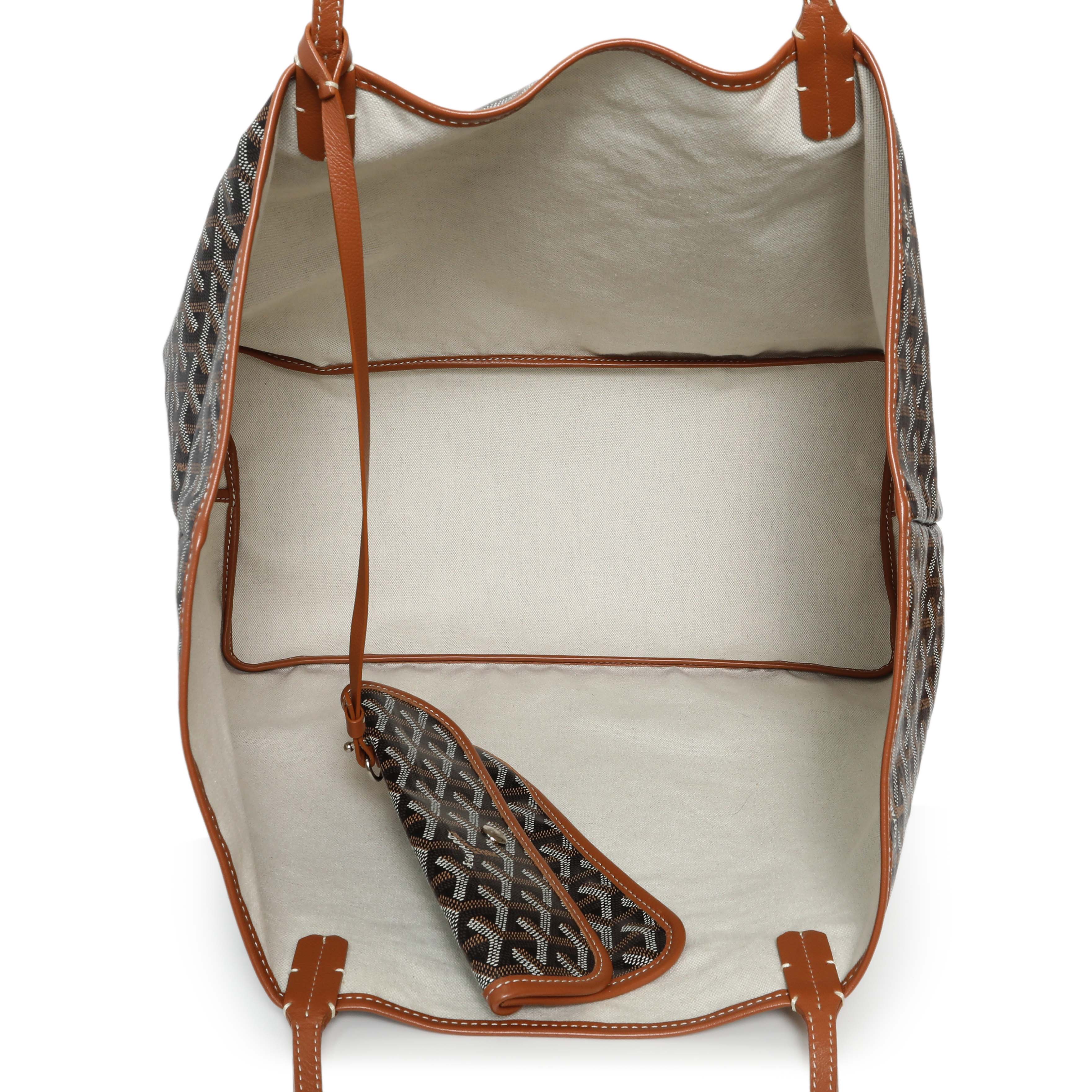 Goyard Black Gold Goyardine Saint Louis GM - Image 8