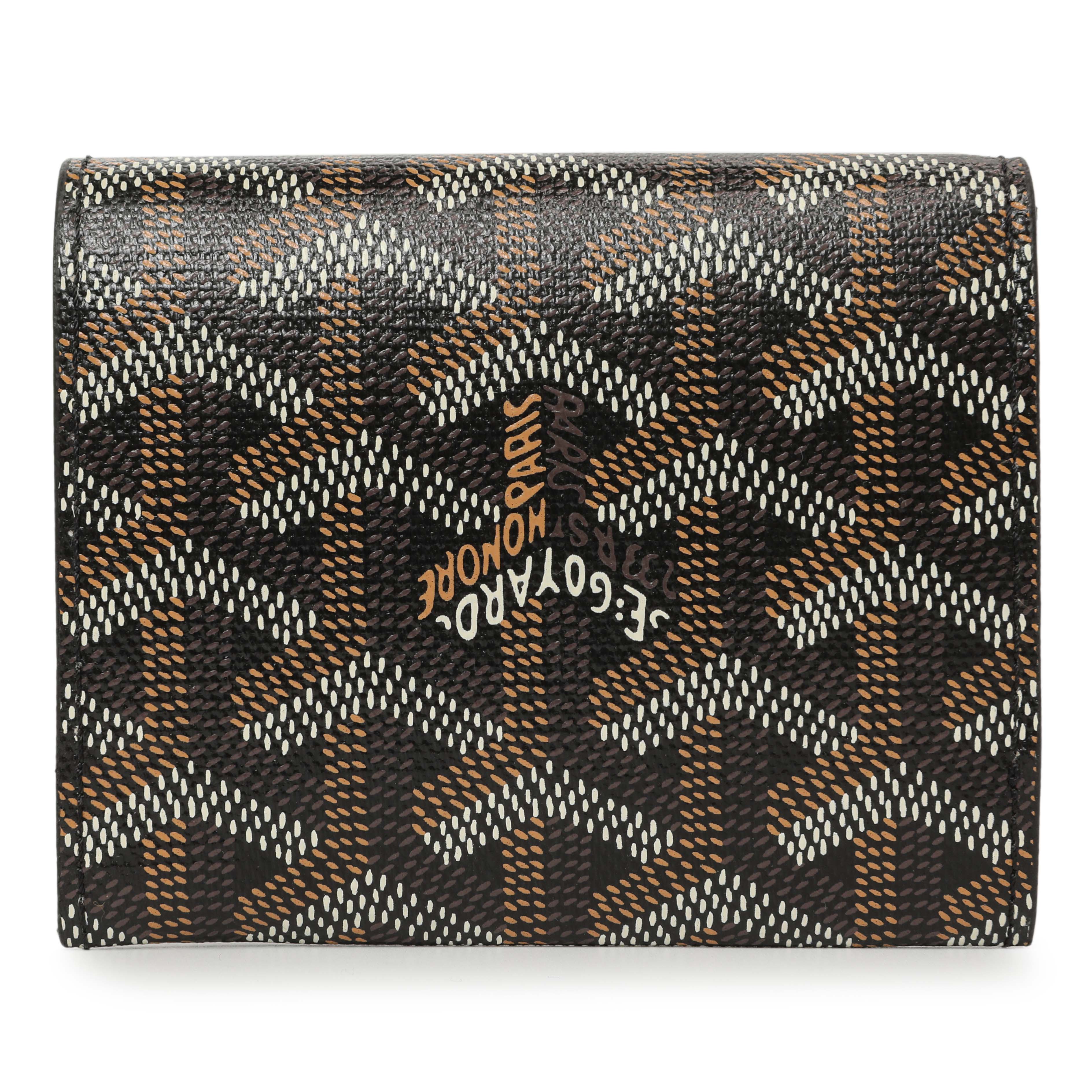 Goyard Black Goyardine Marigny Coin Purse Wallet - Image 2