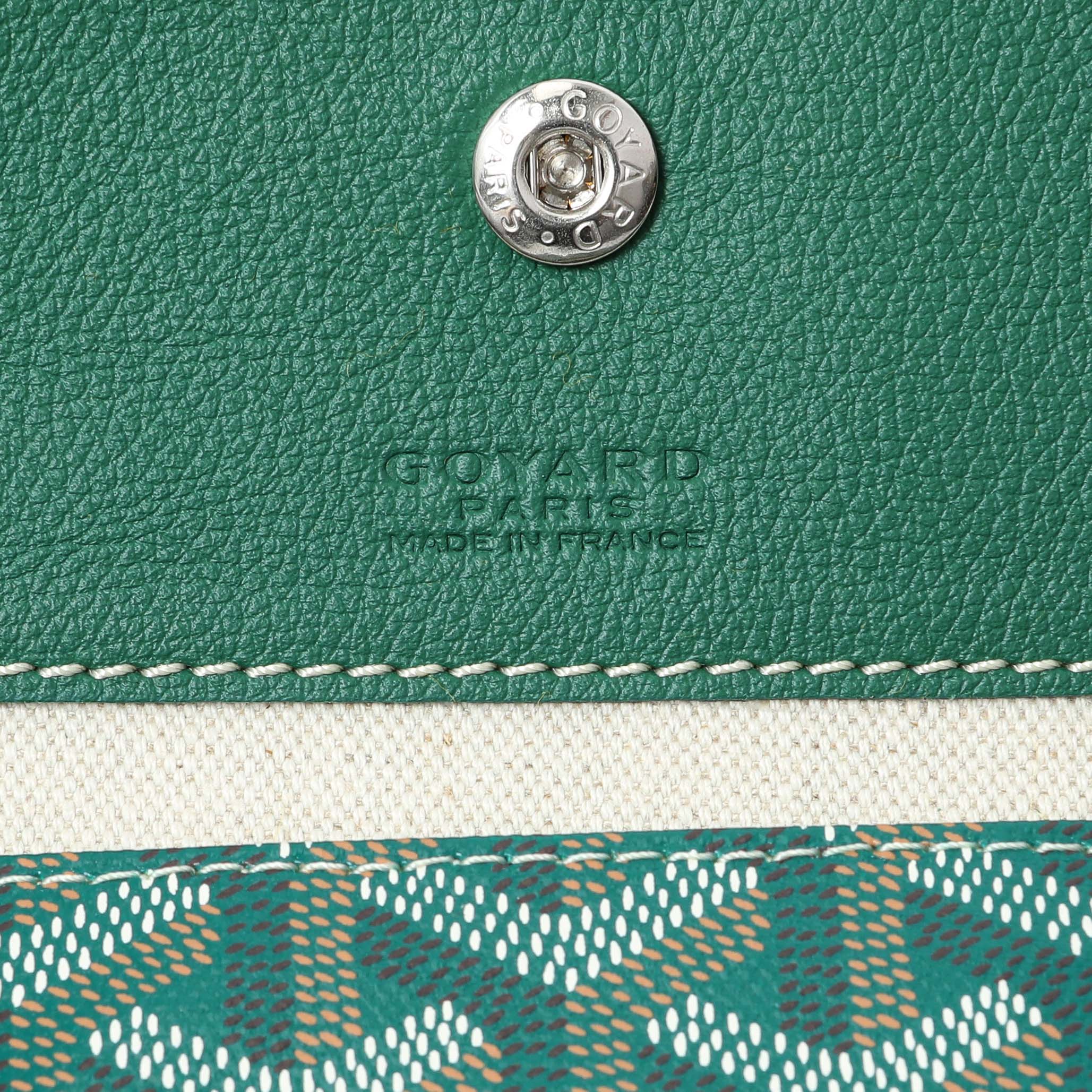 Goyard Green Goyardine Boheme Hobo - Image 5