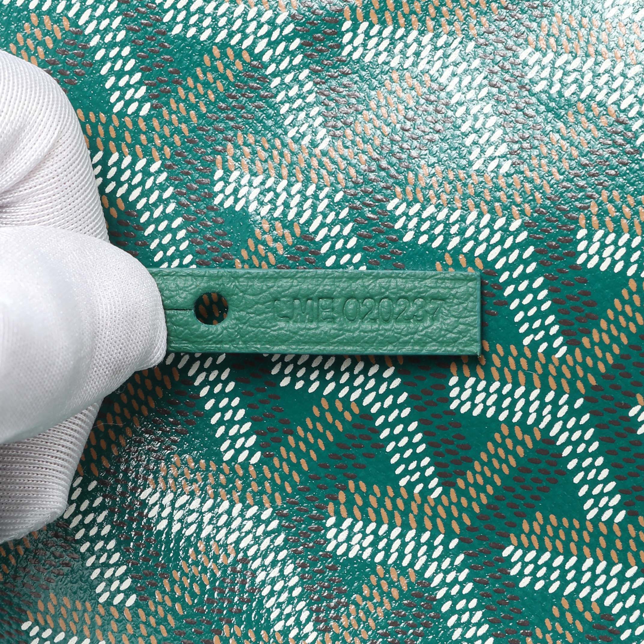 Goyard Green Goyardine Boheme Hobo - Image 6