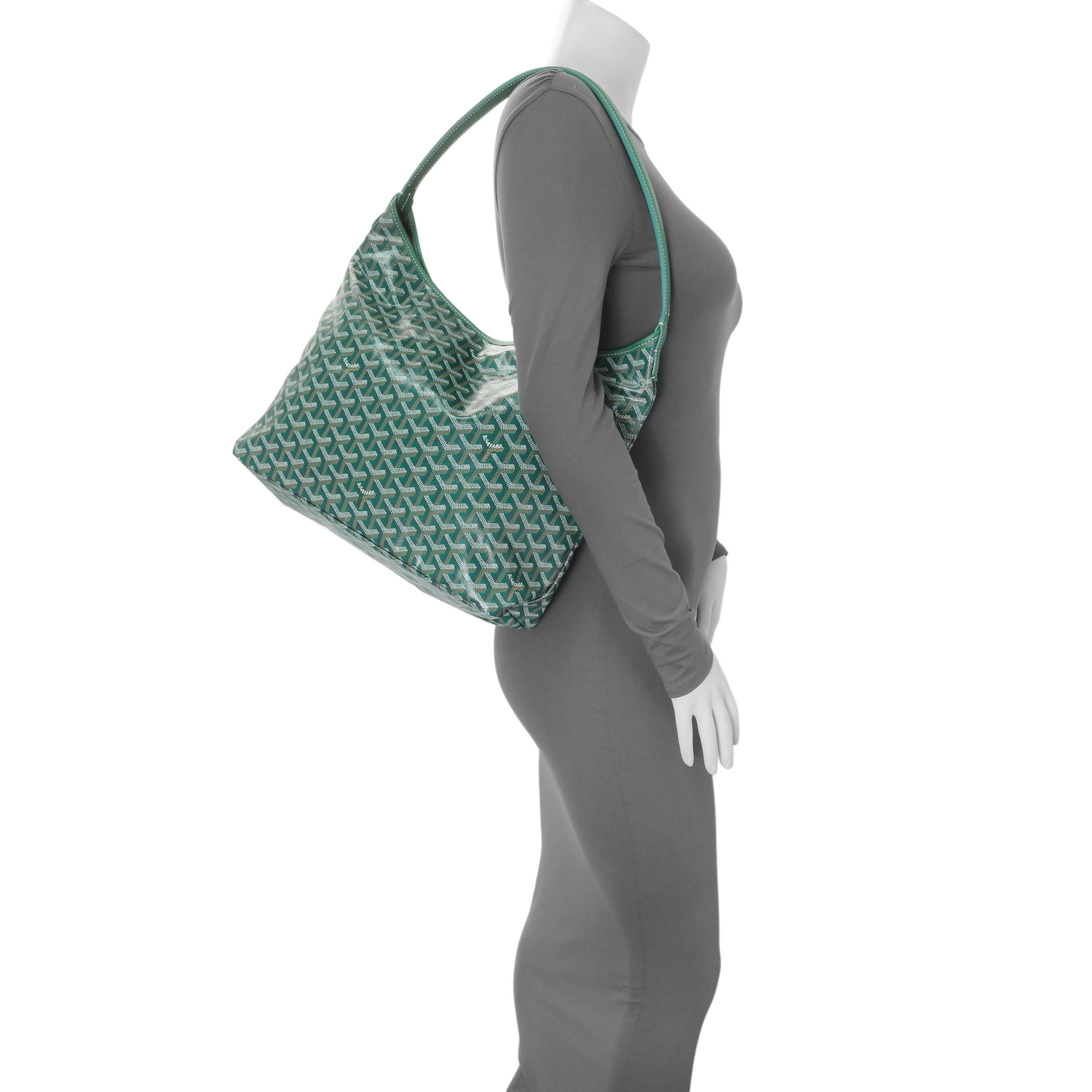 Goyard Green Goyardine Boheme Hobo - Image 7