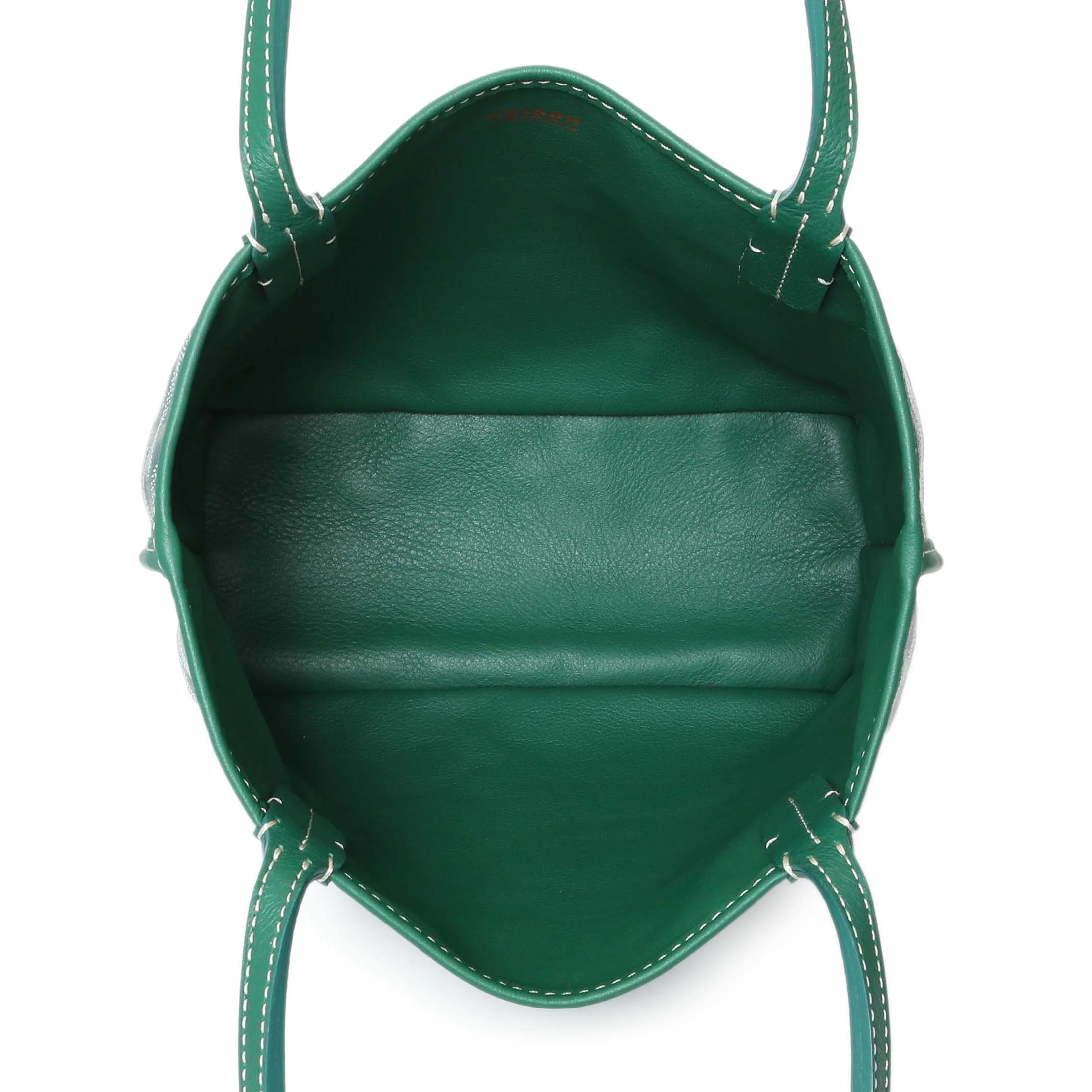 Goyard Green Goyardine Reversible Mini Anjou - Image 4