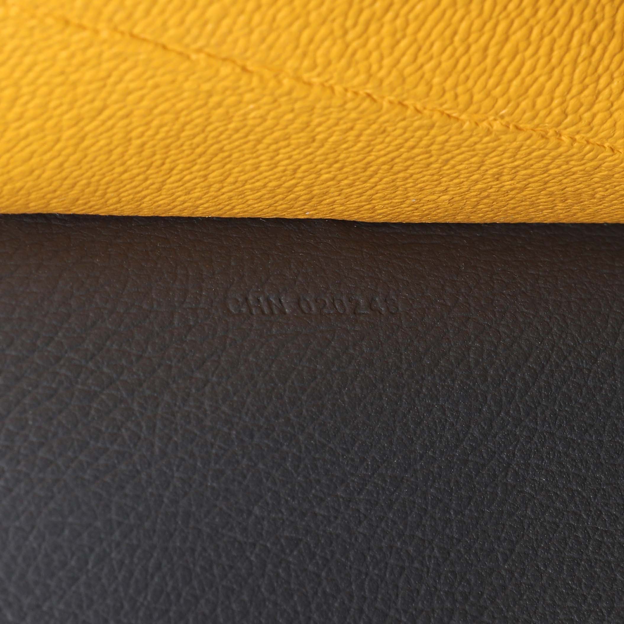 Goyard Grey Goyardine Calfskin Chypre Wallet Pouch - Image 10