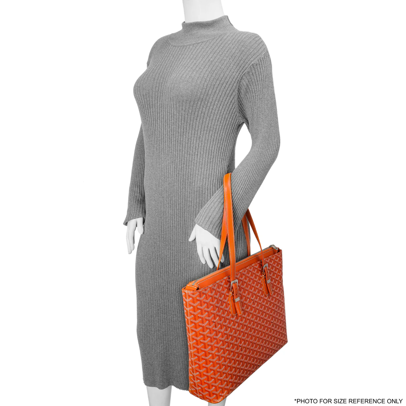Goyard Orange Goyardine Sac Marie Galante GM - Image 13