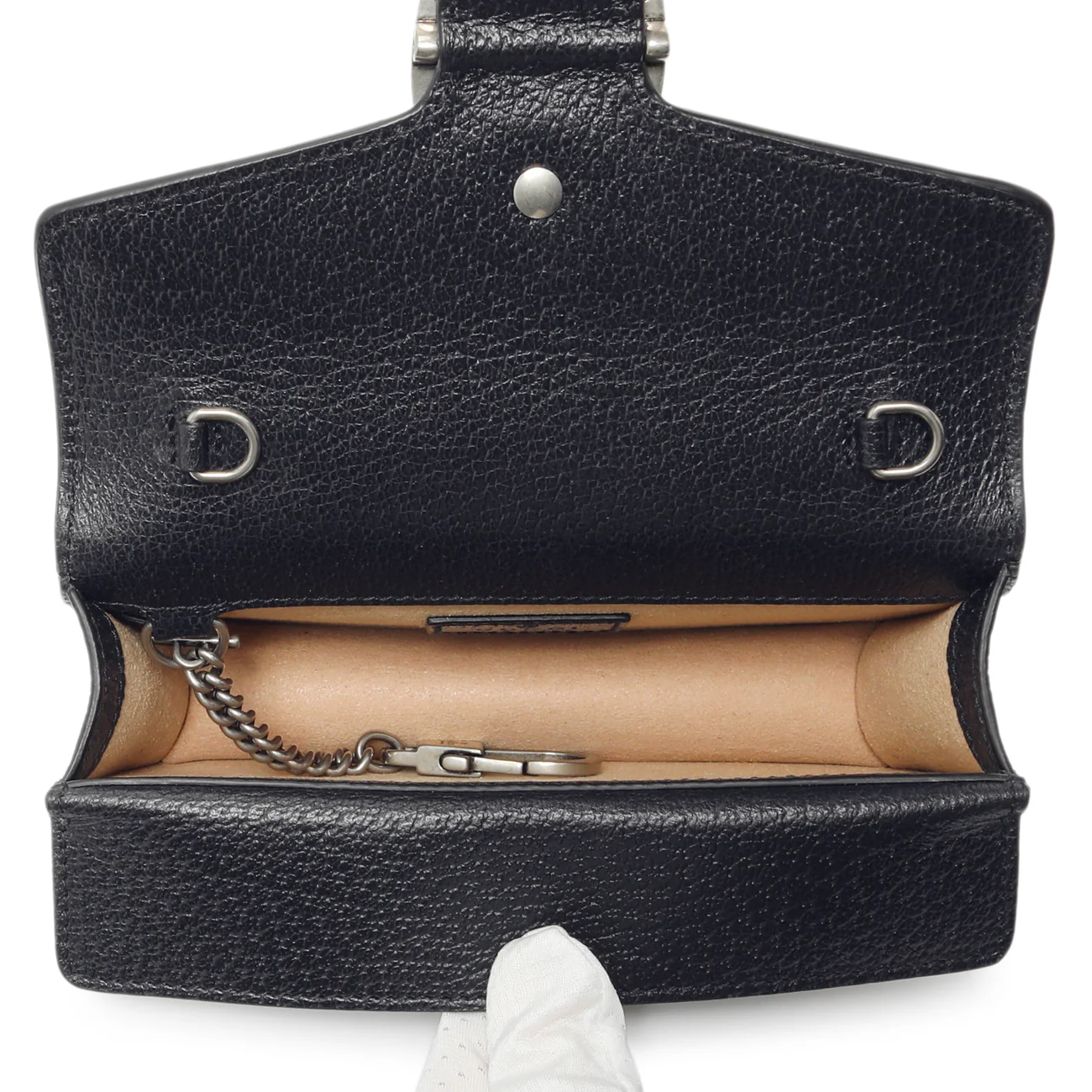 Gucci Beige Blue GG Supreme Monogram Super Mini Dionysus - Image 4