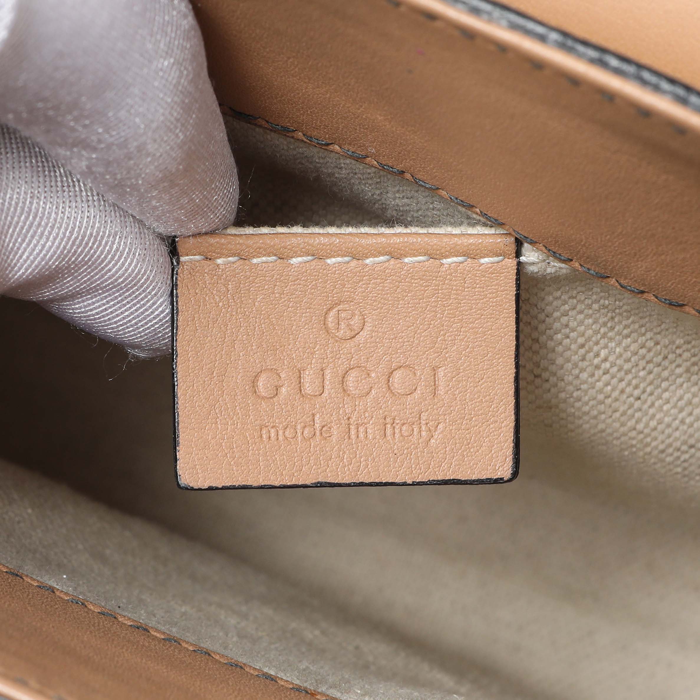 Gucci Beige Guccissima Emily Small Chain Shoulder Bag - Image 5
