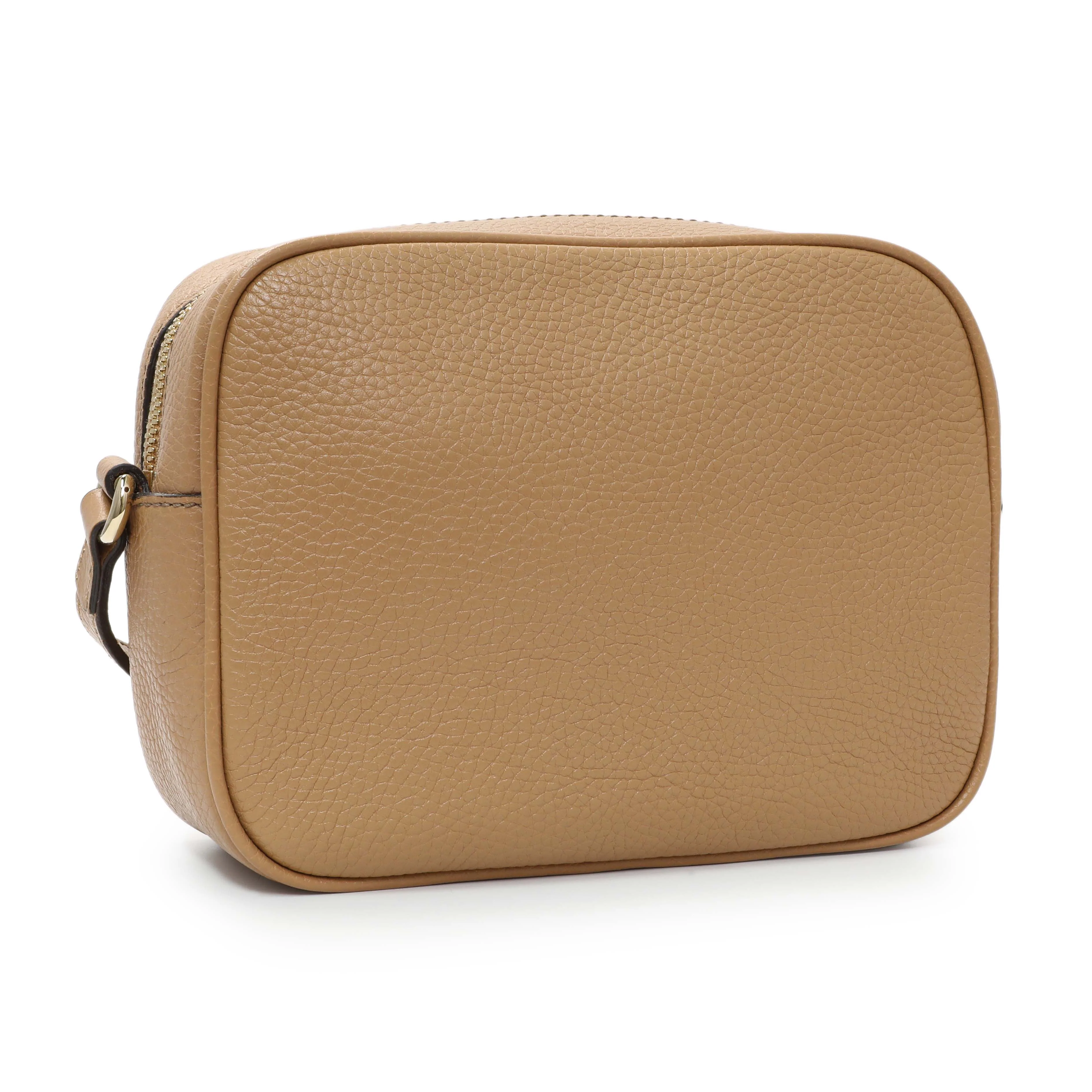 Gucci Beige Pebbled Calfskin Small Soho Disco Bag - Image 2