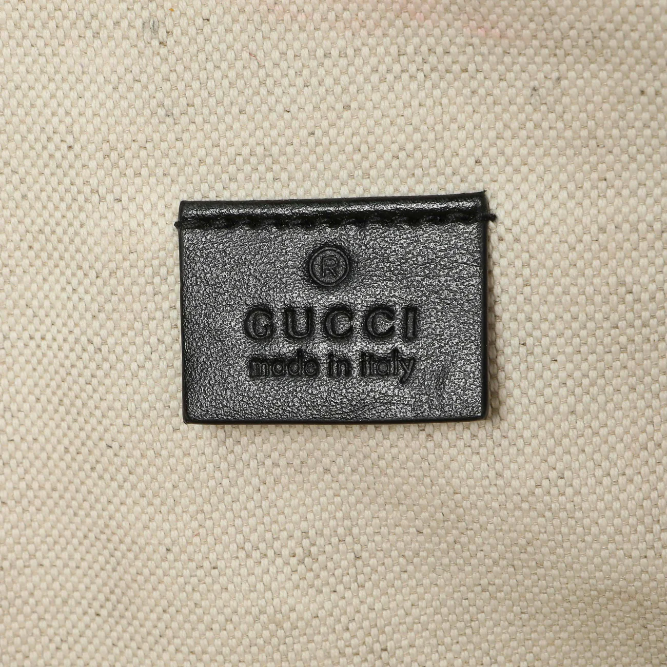 Gucci Black Calfskin GG Tennis Embossed Pocket Belt Bag - Image 5