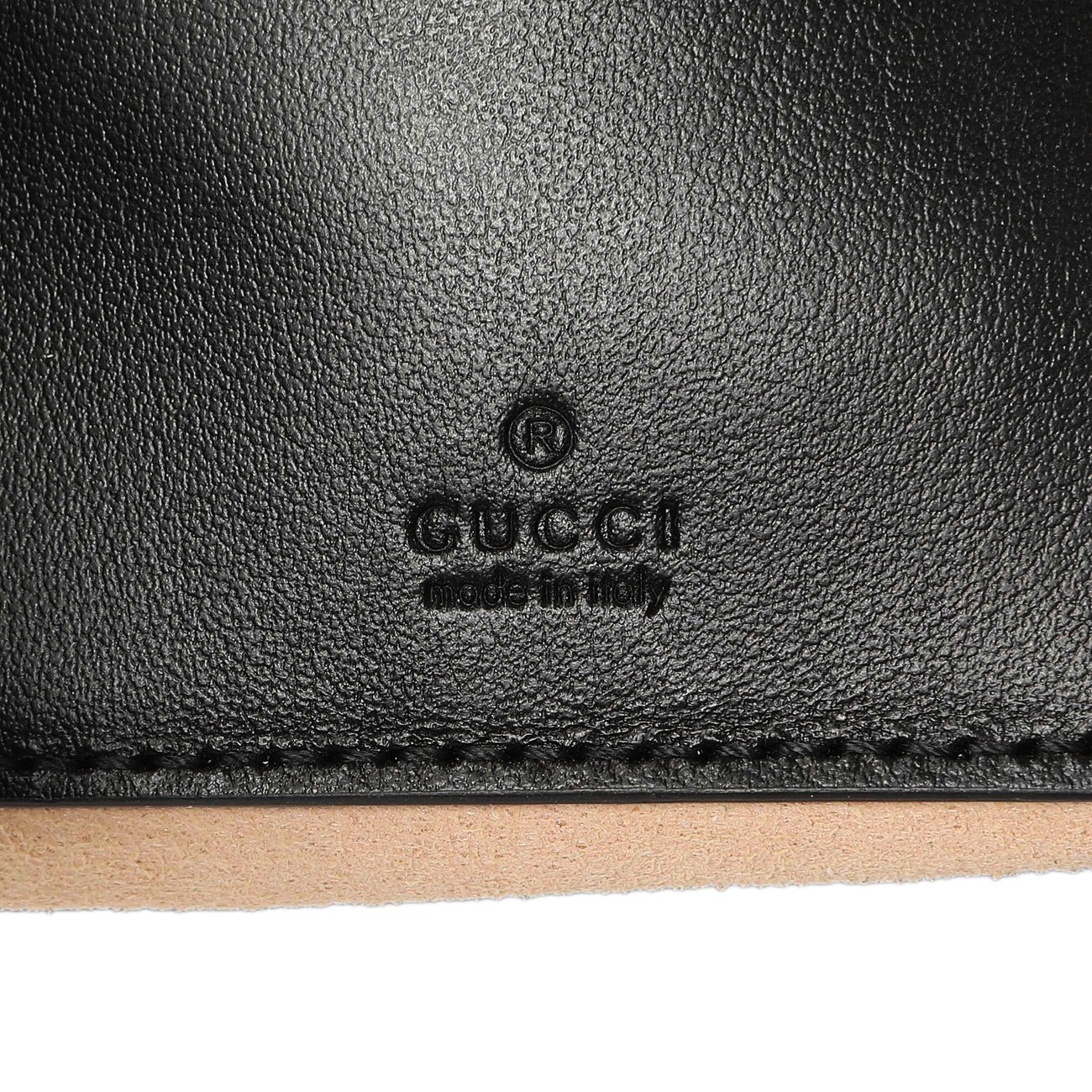 Gucci Black Calfskin Matelasse Chevron Mini GG Marmont Half Moon Hobo - Image 5