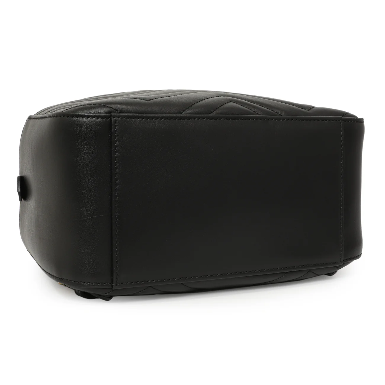 Gucci Black Calfskin Matelasse GG Marmont Backpack - Image 3