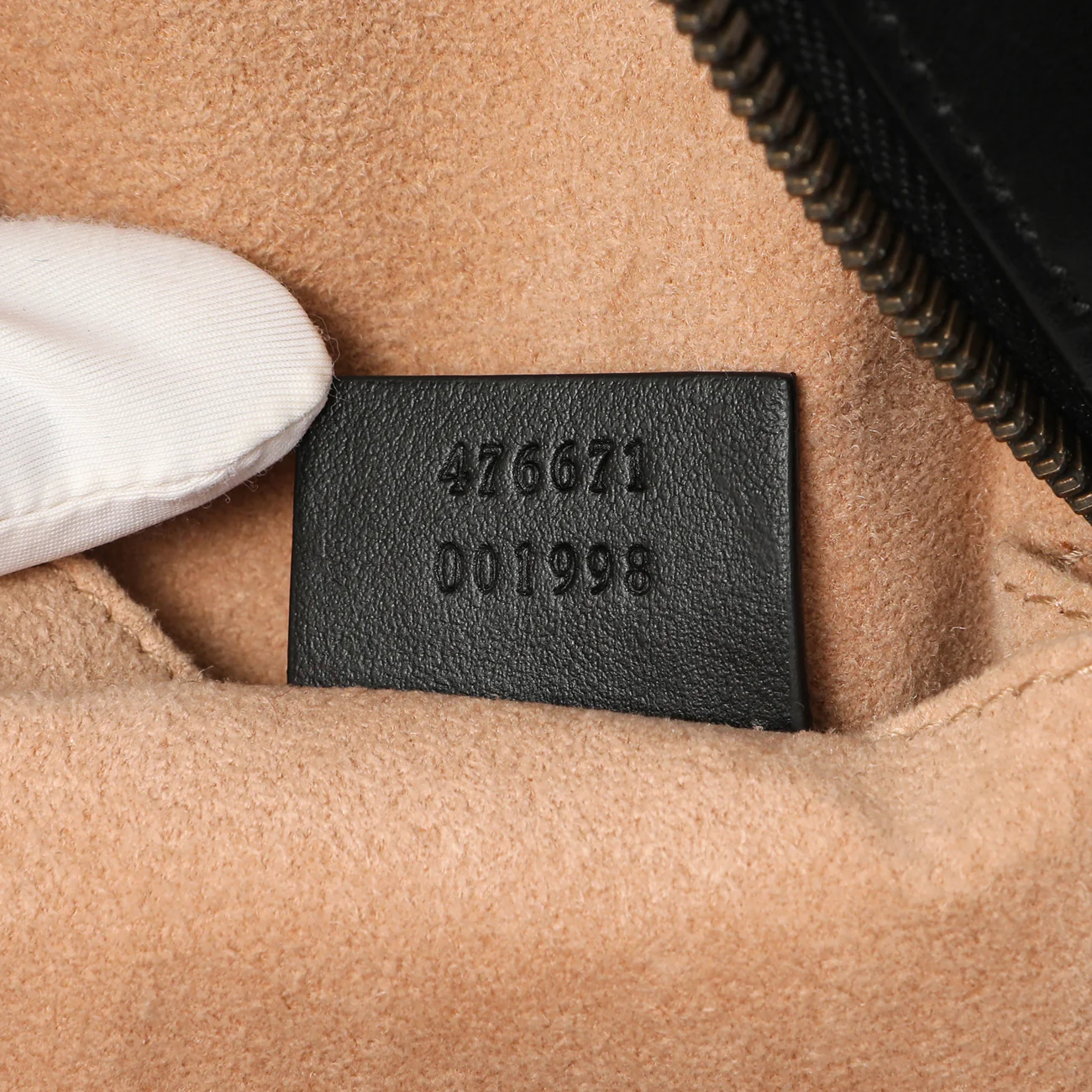 Gucci Black Calfskin Matelasse GG Marmont Backpack - Image 6