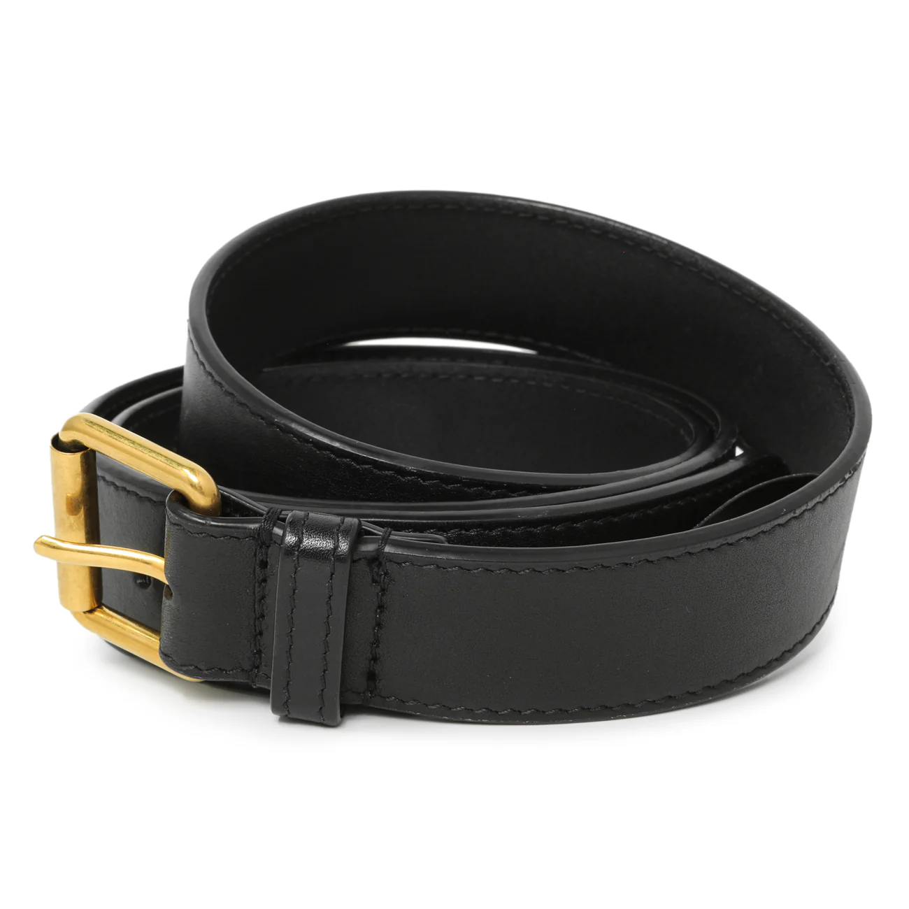 Gucci Black Calfskin Matelasse GG Marmont Belt Bag - Image 12