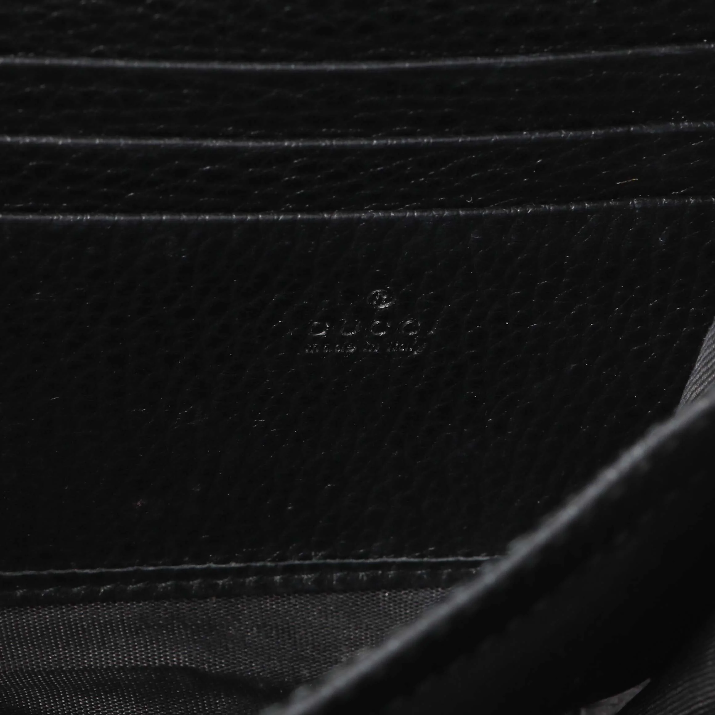 Gucci Black Calfskin Mini Dionysus Wallet on Chain - Image 5