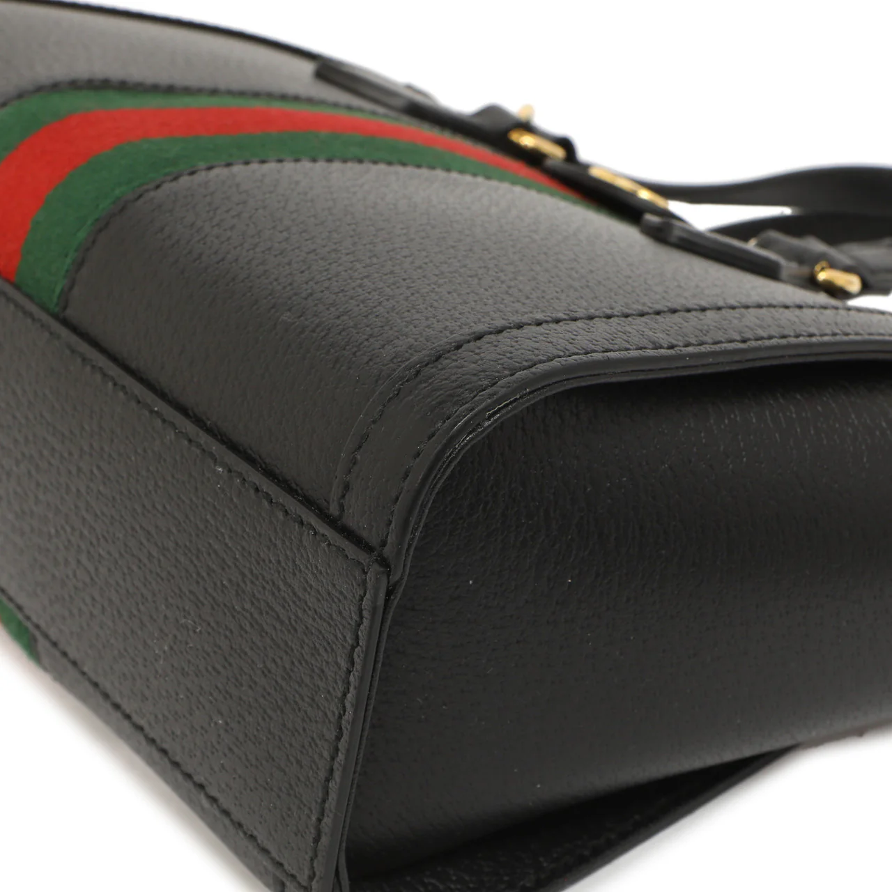 Gucci Black Calfskin Small Ophidia Tote - Image 5