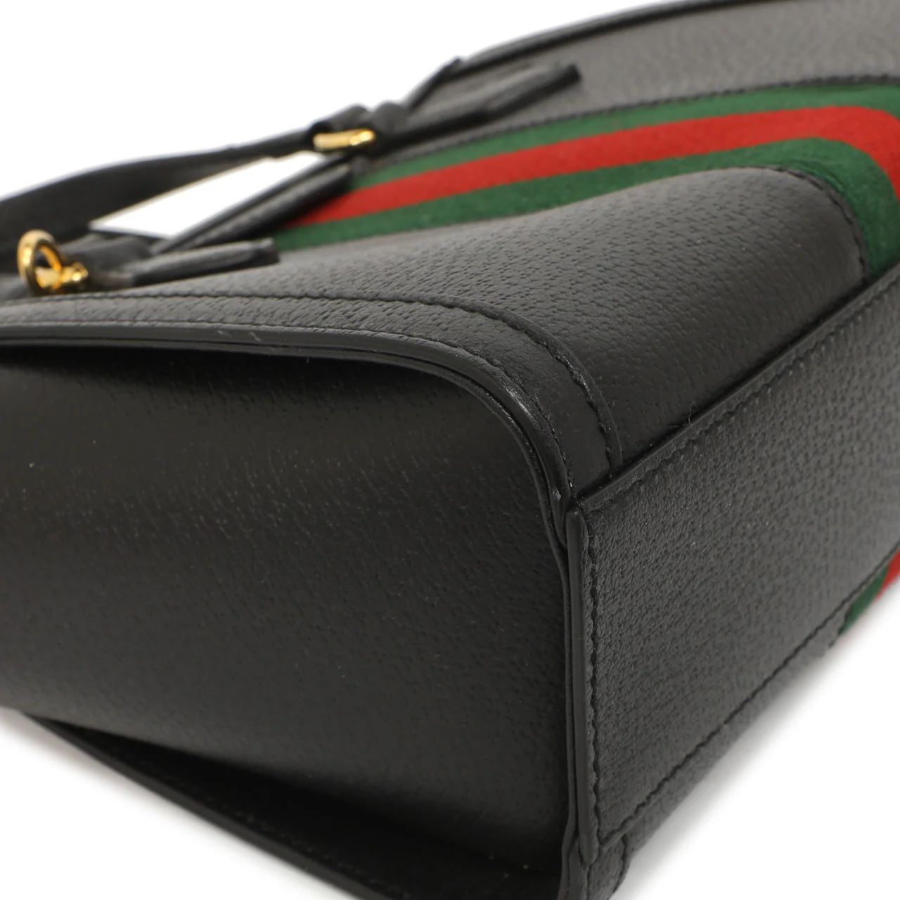 Gucci Black Calfskin Small Ophidia Tote - Image 6