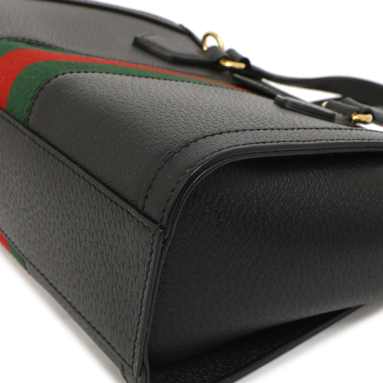 Gucci Black Calfskin Small Ophidia Tote - Image 7