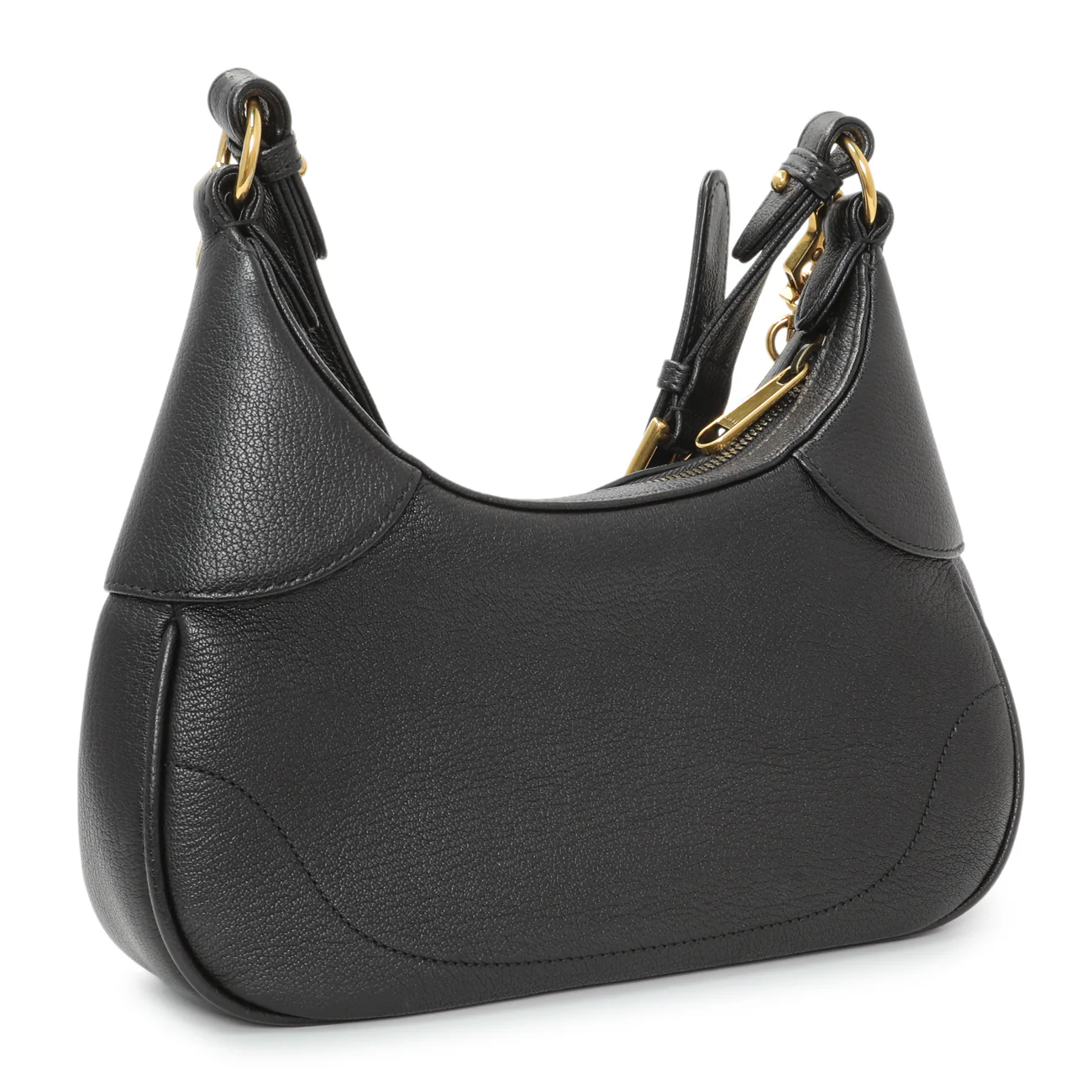 Gucci Black Goatskin Small Aphrodite Shoulder Bag - Image 2