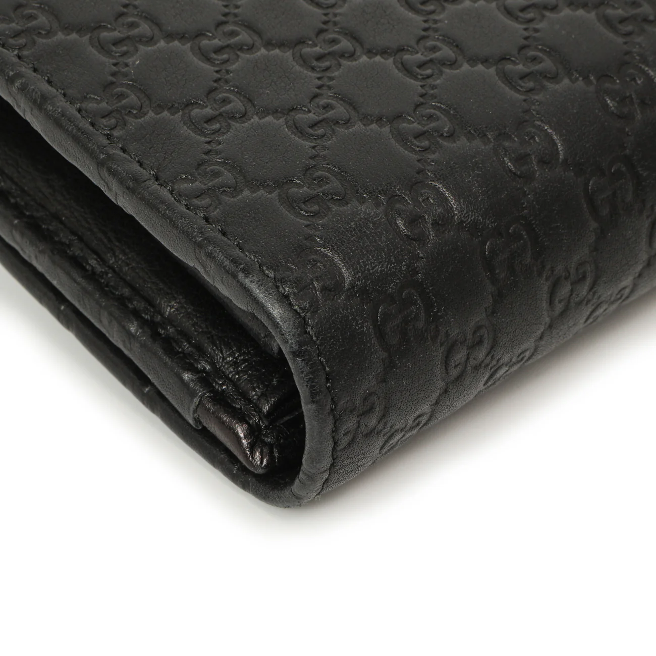 Gucci Black Microguccissima Bow Continental Wallet - Image 10
