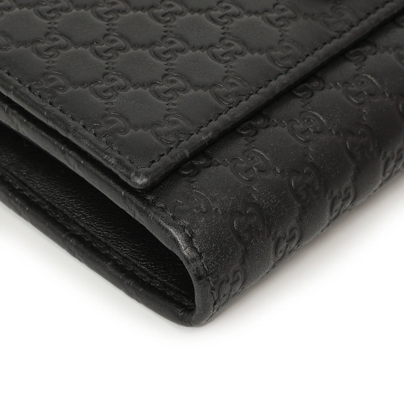 Gucci Black Microguccissima Bow Continental Wallet - Image 4