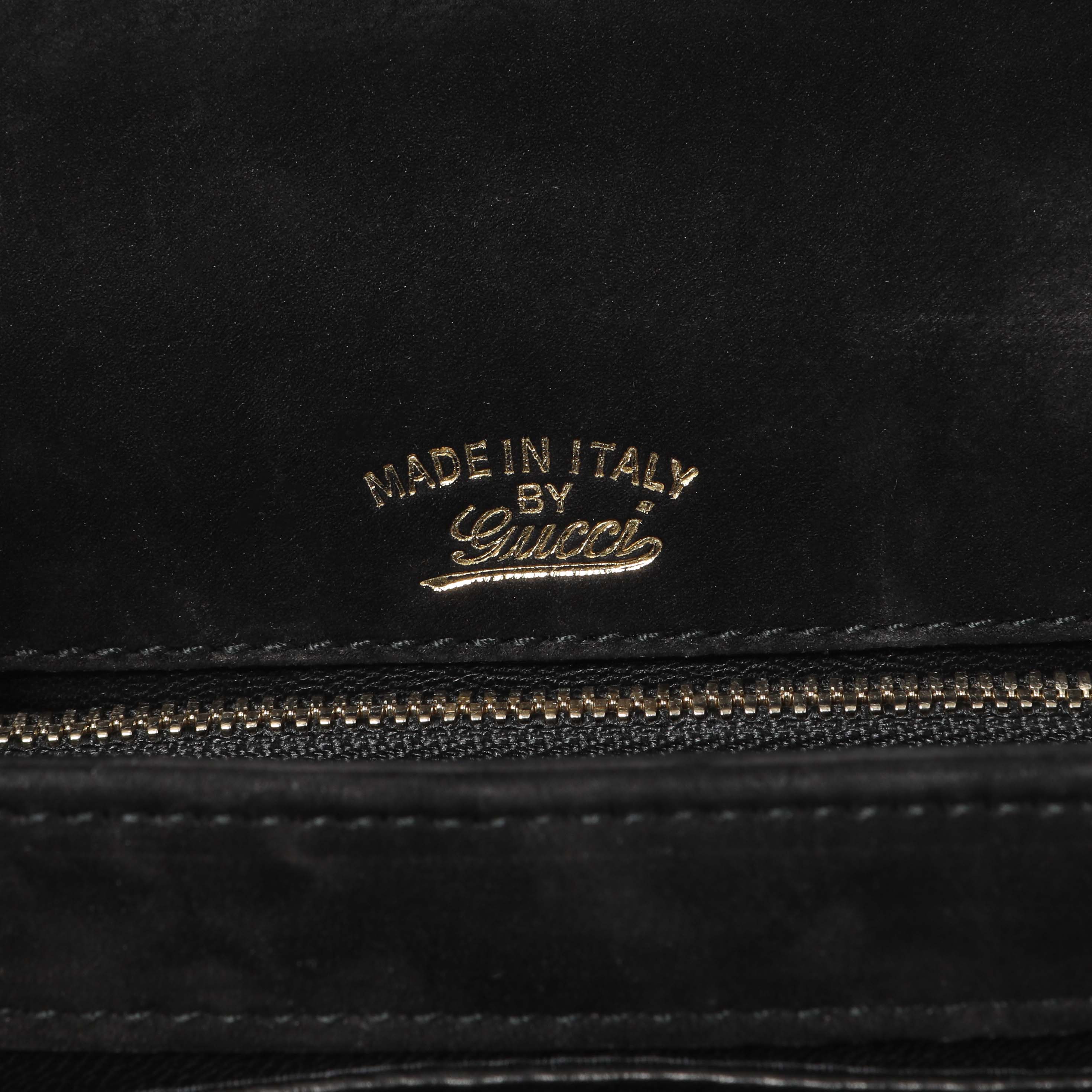 Gucci Black Patent 1973 Top Handle Flap - Image 5