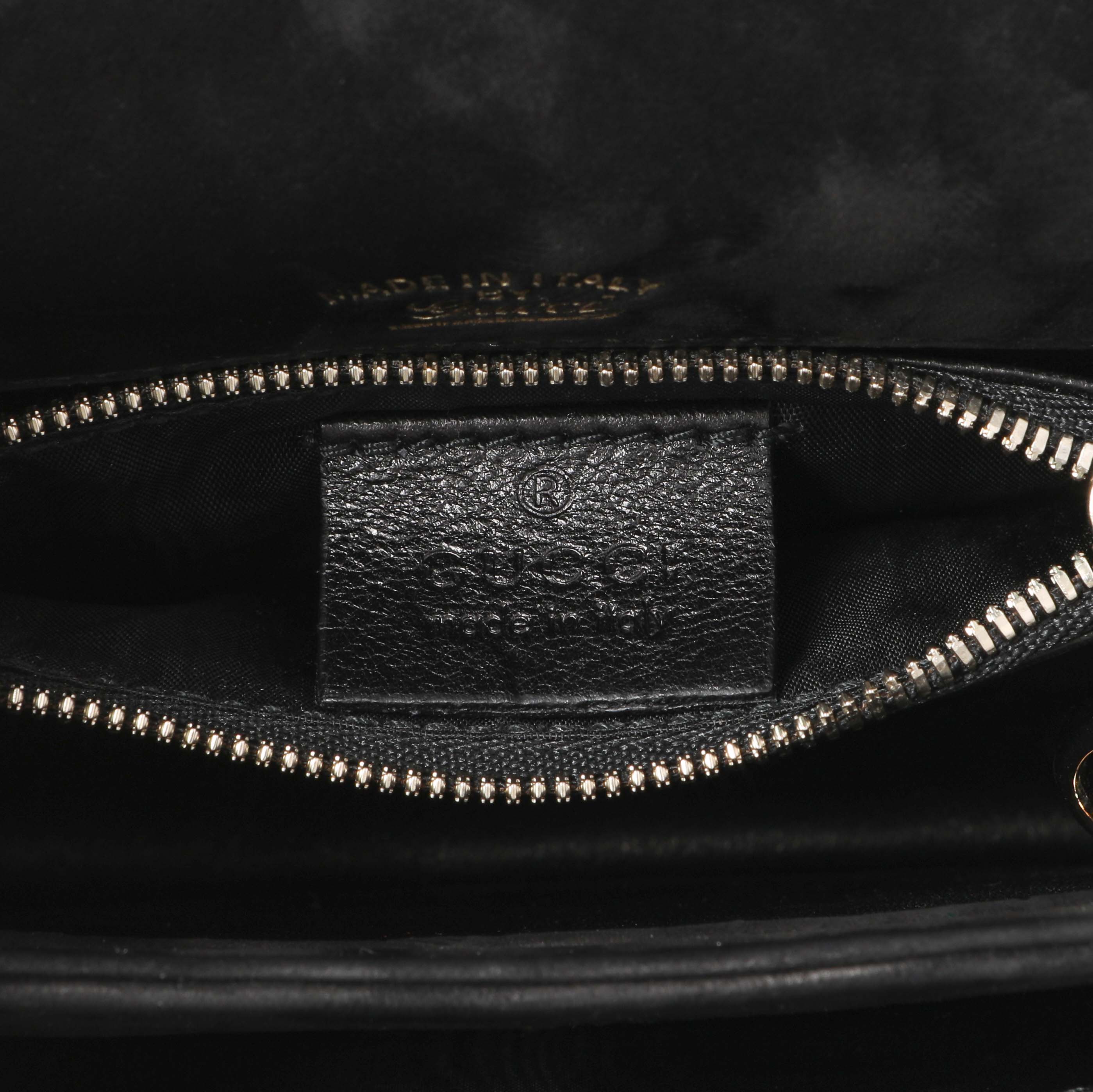 Gucci Black Patent 1973 Top Handle Flap - Image 7