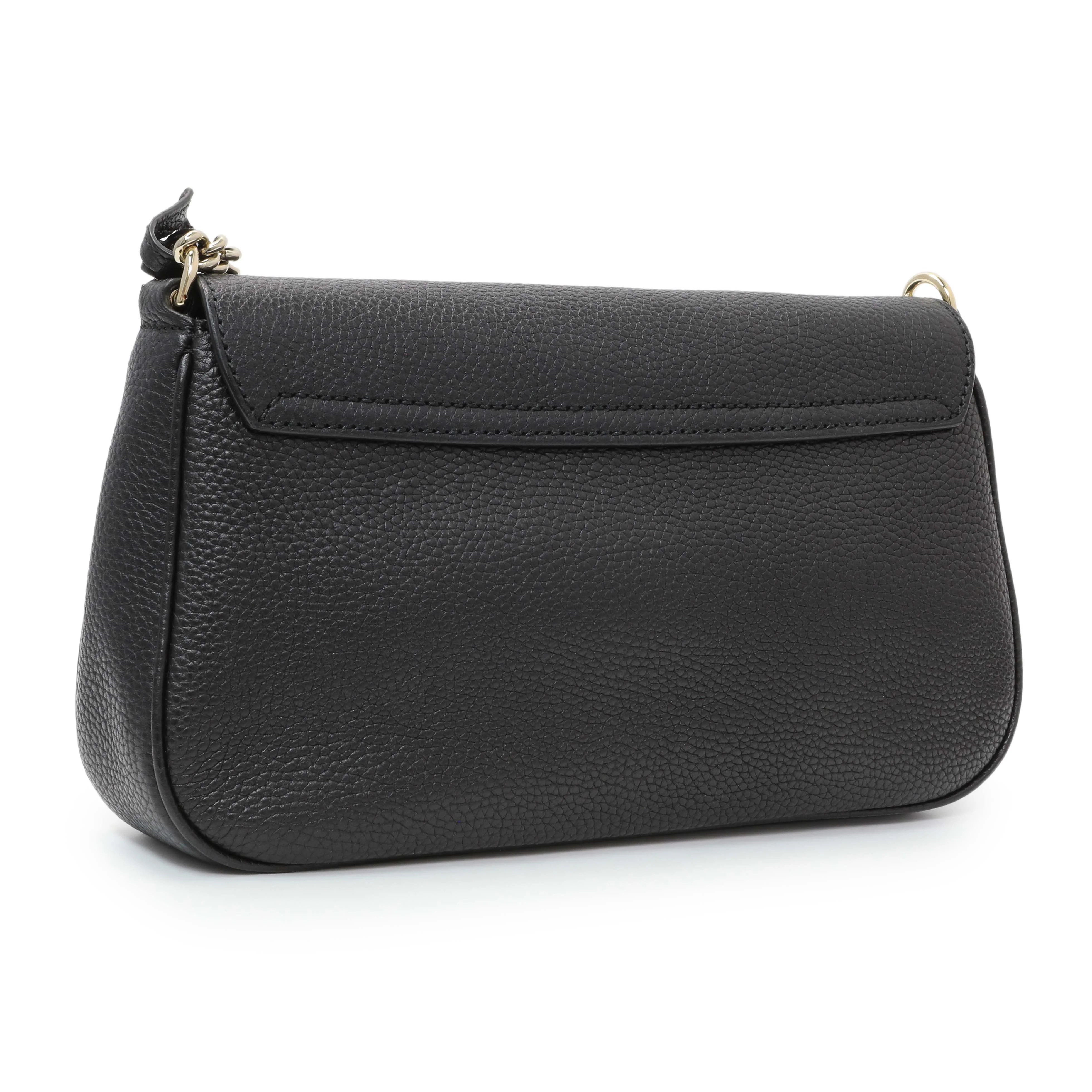 Gucci Black Pebbled Calfskin Medium Soho Flap Crossbody - Image 2