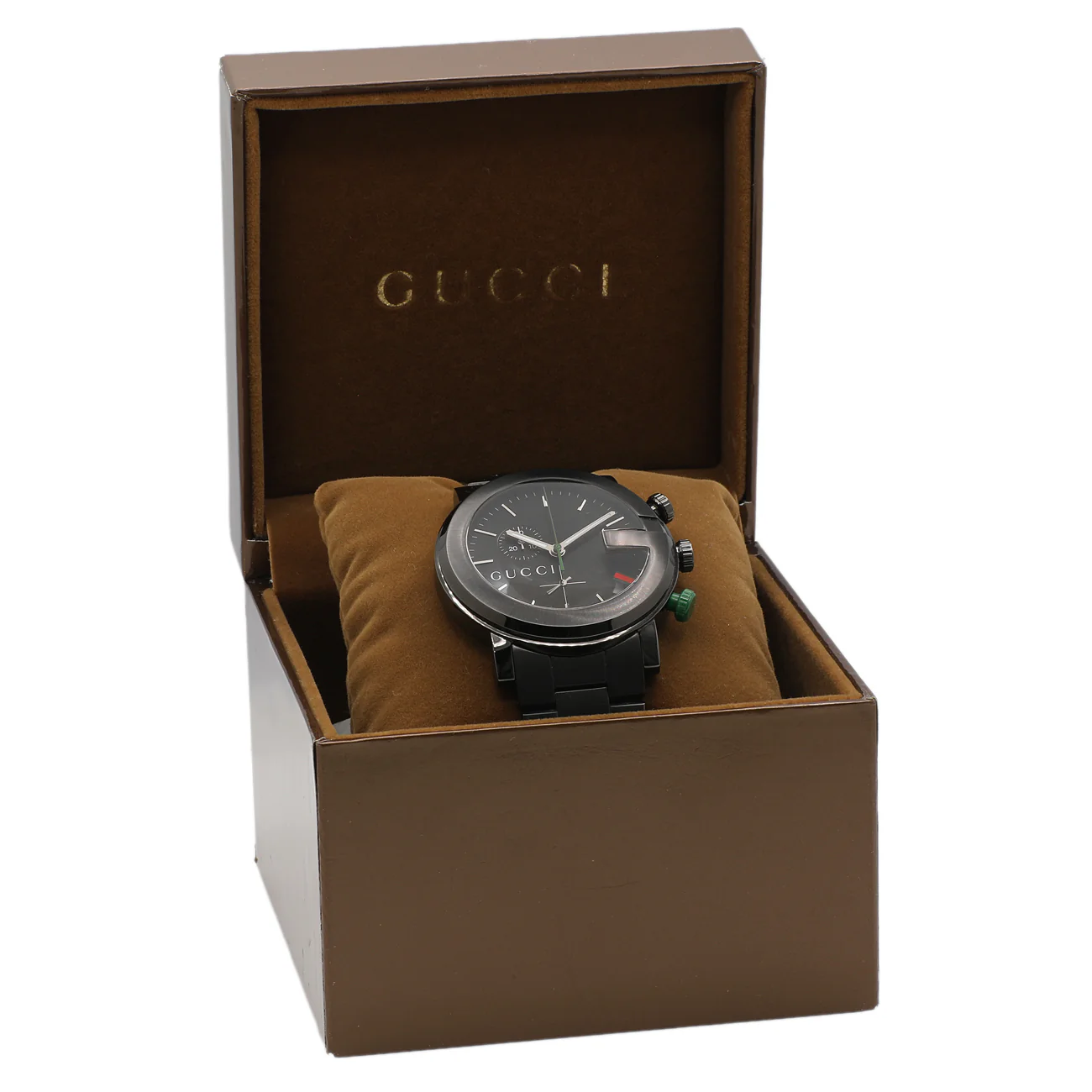 Gucci Black PVD Stainless Steel G-Chrono YA101331 - Image 5