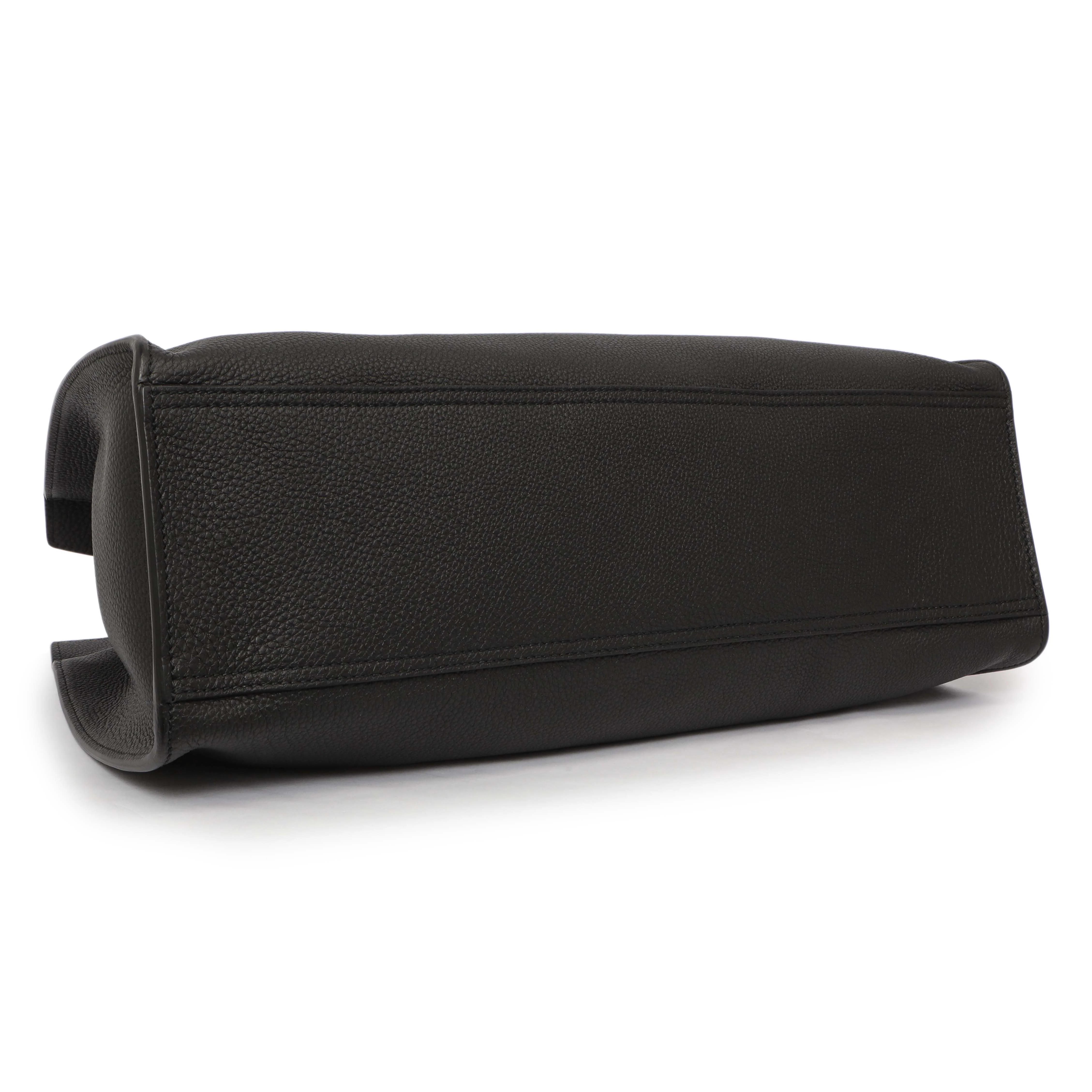 Gucci Black Soft Calfskin Medium Jackie Top Handle Bag - Image 3